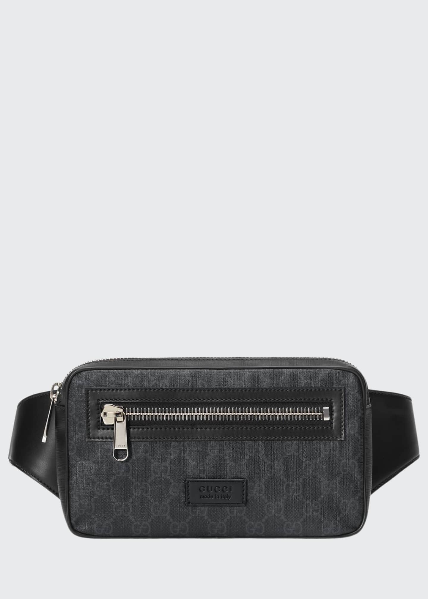 gg supreme canvas belt bag