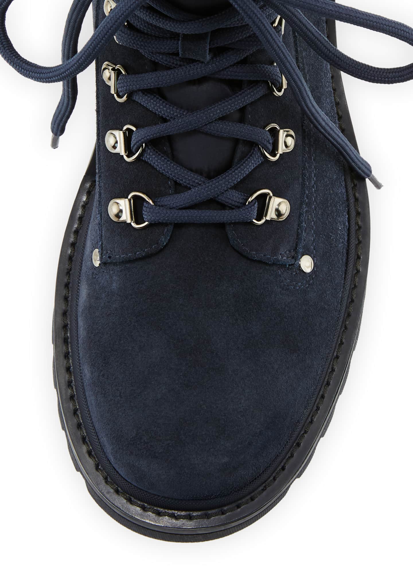 moncler egide suede hiking boots