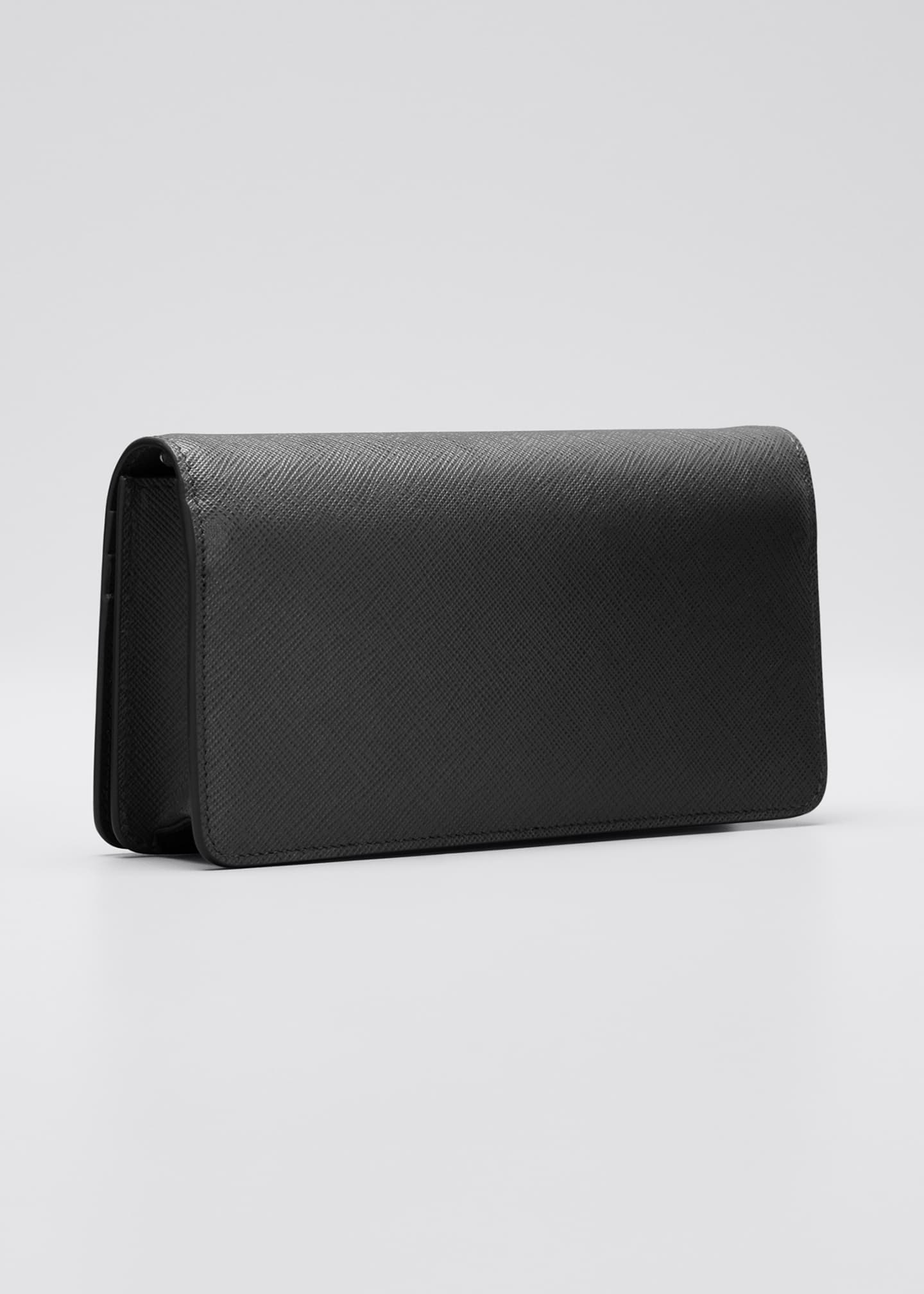 Prada Monochrome Mini Bag w/ Removable Wristlet and Crossbody Straps - Bergdorf Goodman