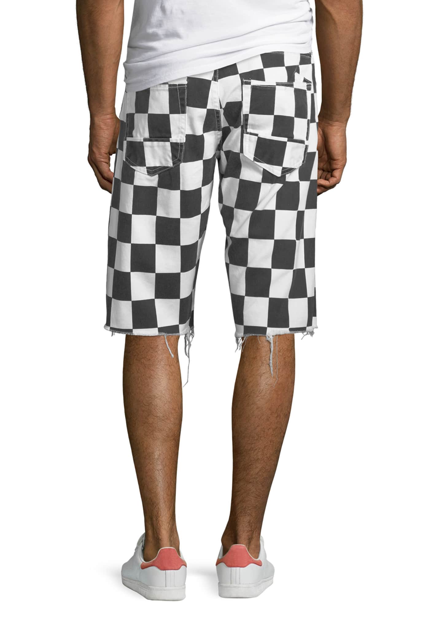 Checkered shorts mens 2025