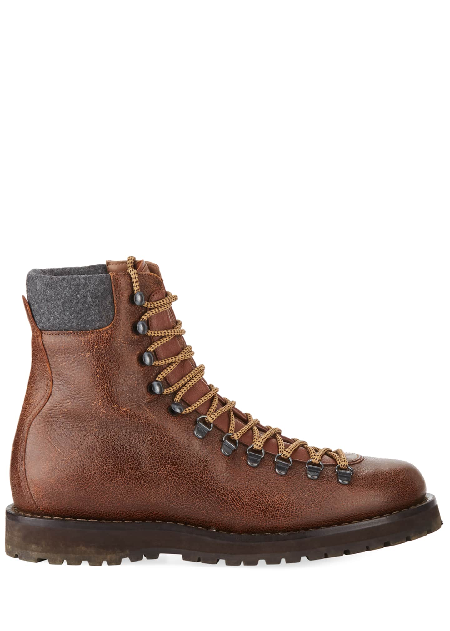 brunello cucinelli men's hiking boots