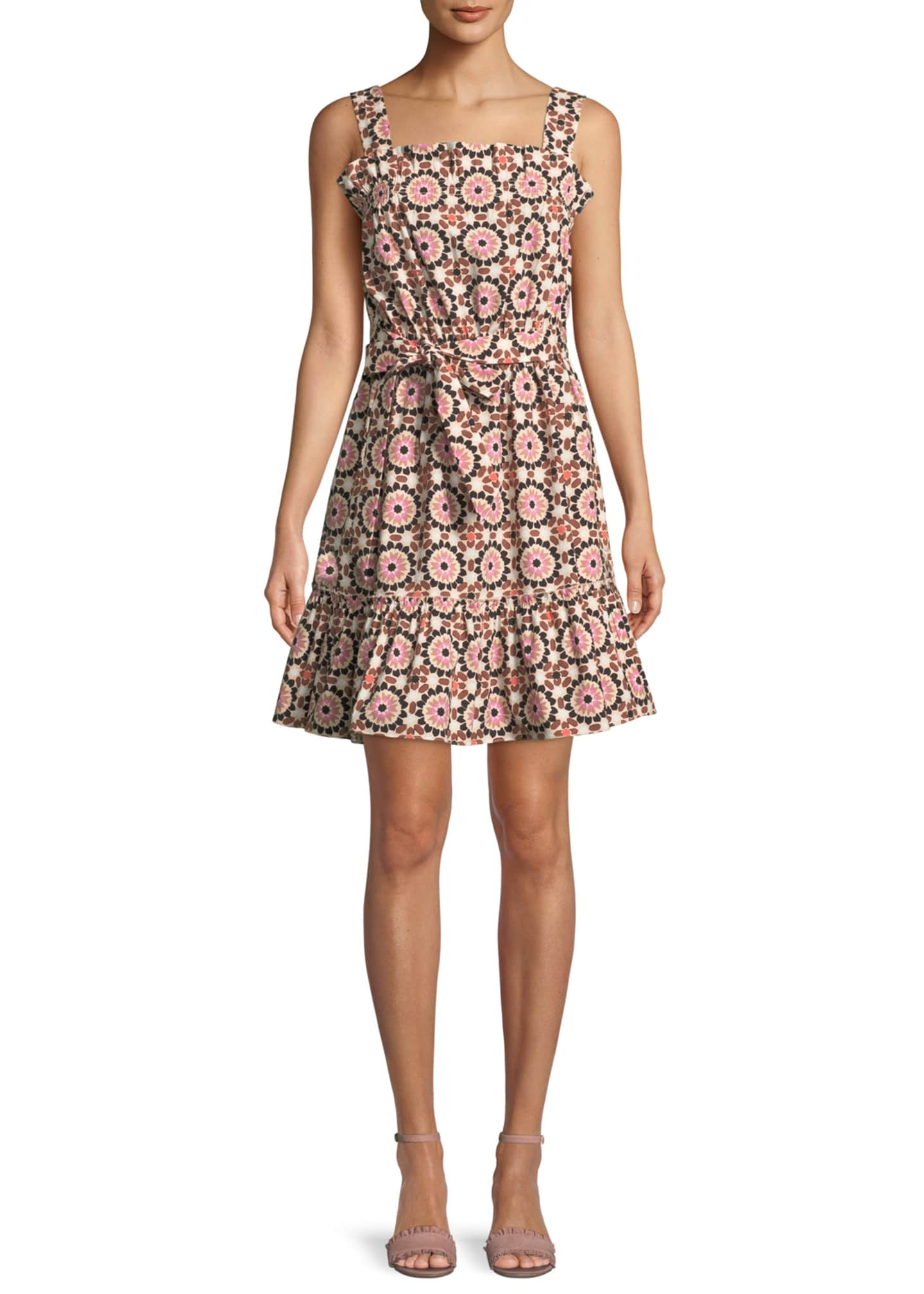 Kate Spade Floral Flared Dress