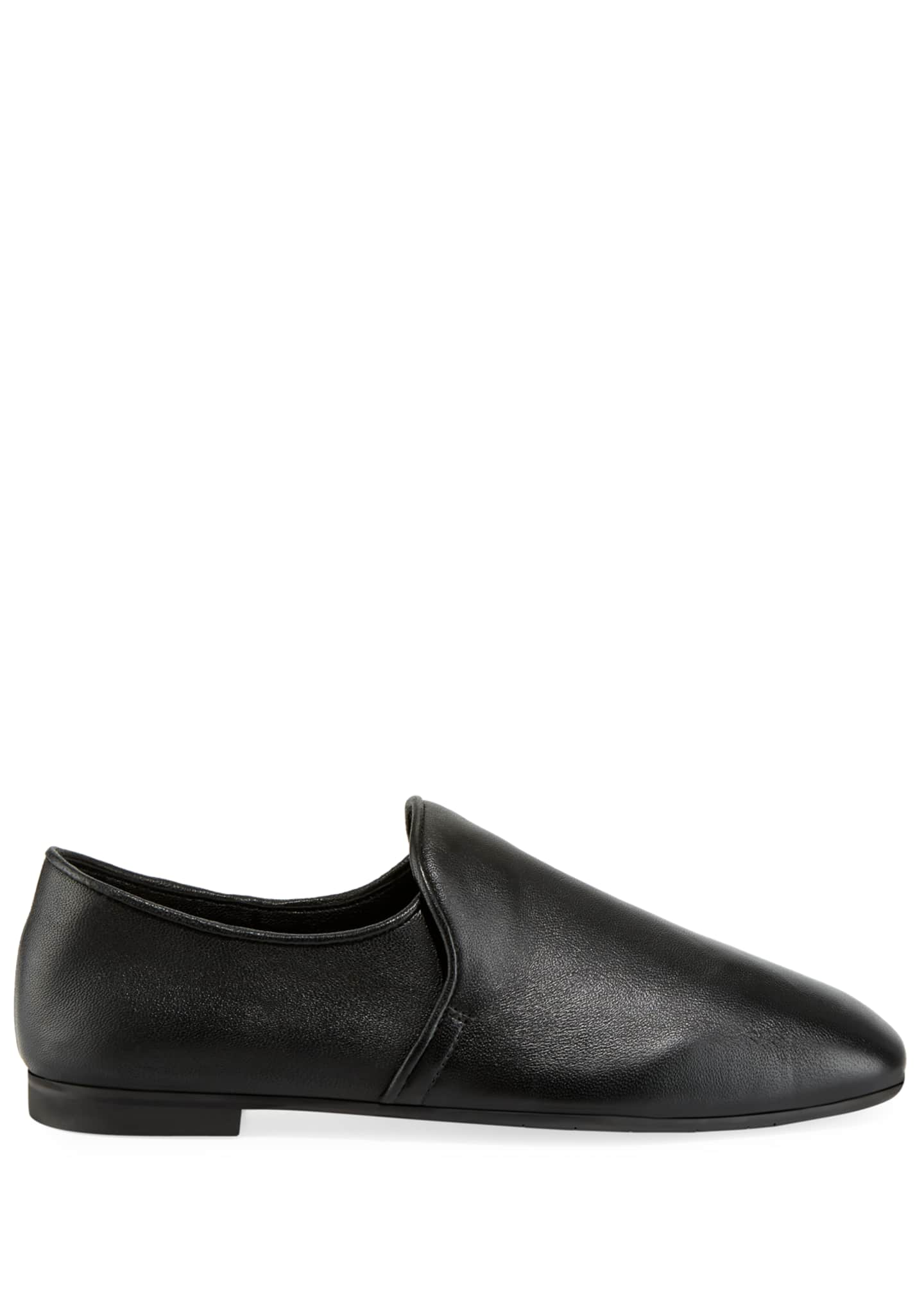 Aquatalia Revy Flat Leather Loafers - Bergdorf Goodman