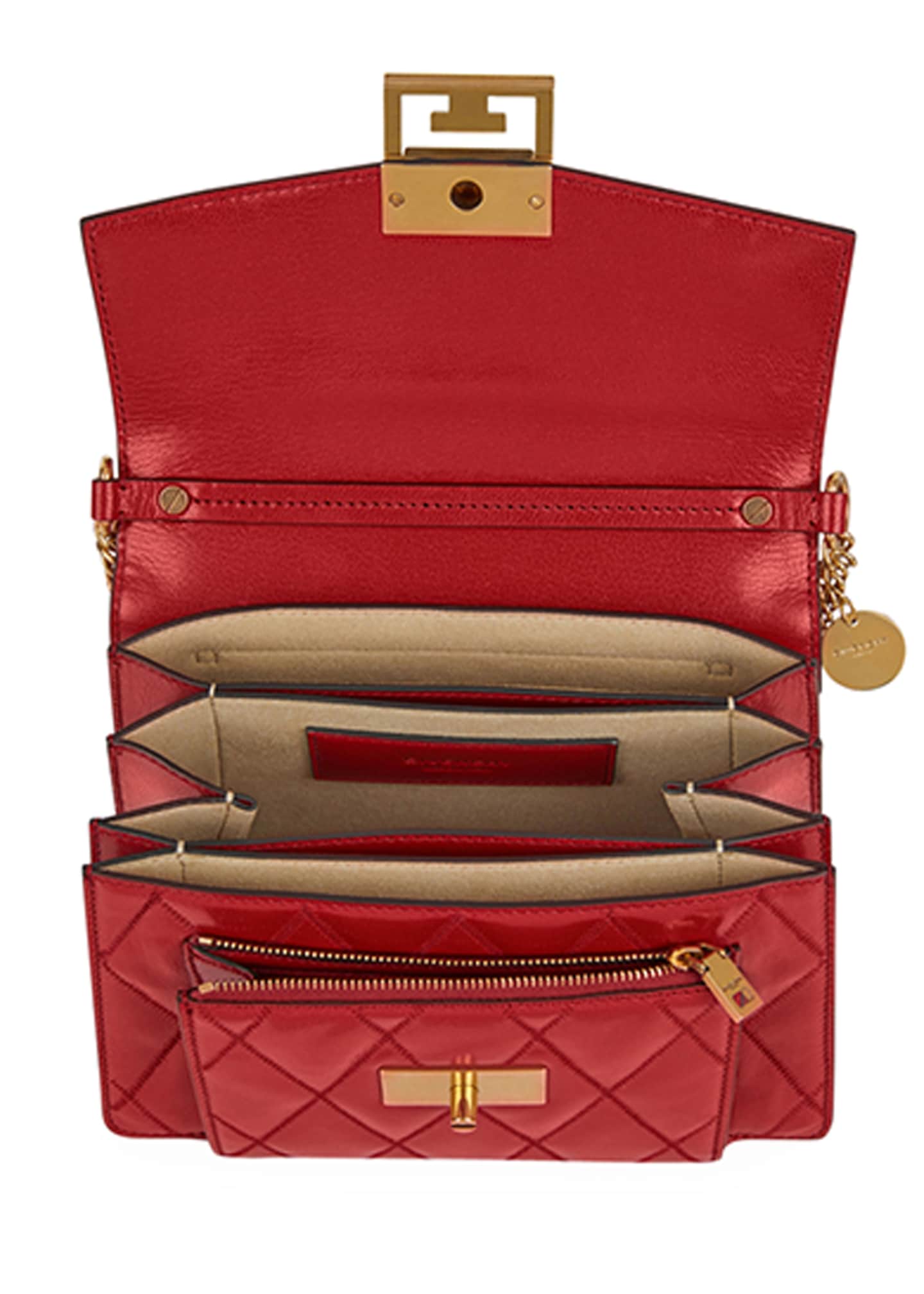 Givenchy GV3 Small Quilted Crossbody Bag Bergdorf Goodman