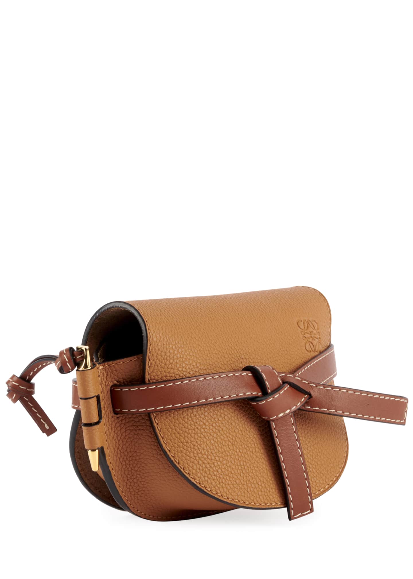 Loewe Gate Mini Grain Leather Shoulder Bag Bergdorf Goodman