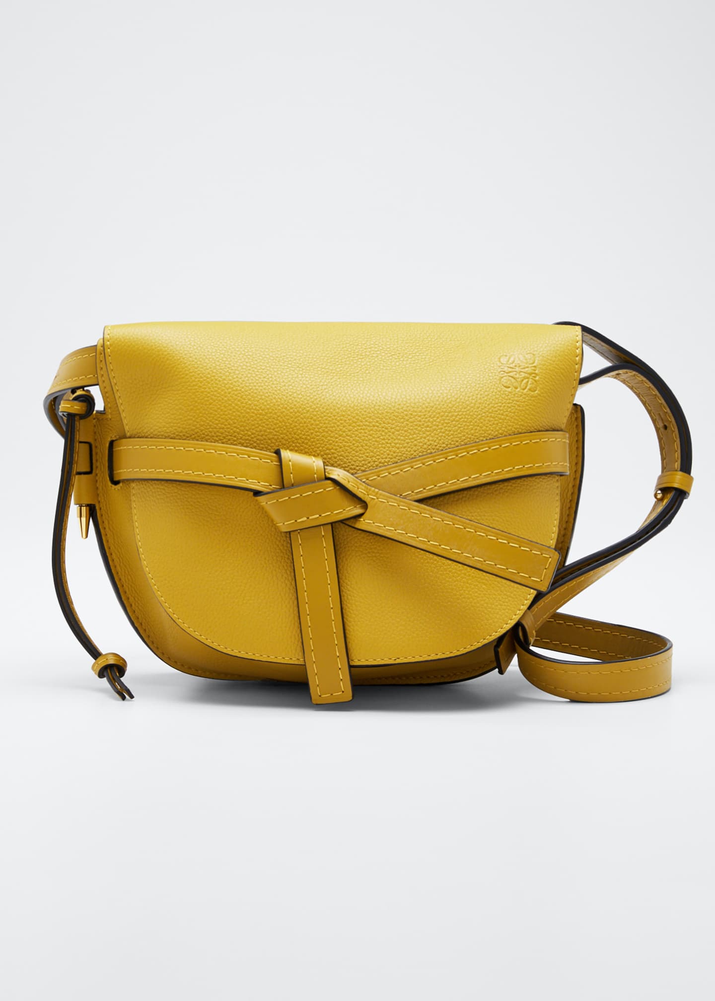 Loewe Gate Mini Grain Leather Shoulder Bag Bergdorf Goodman