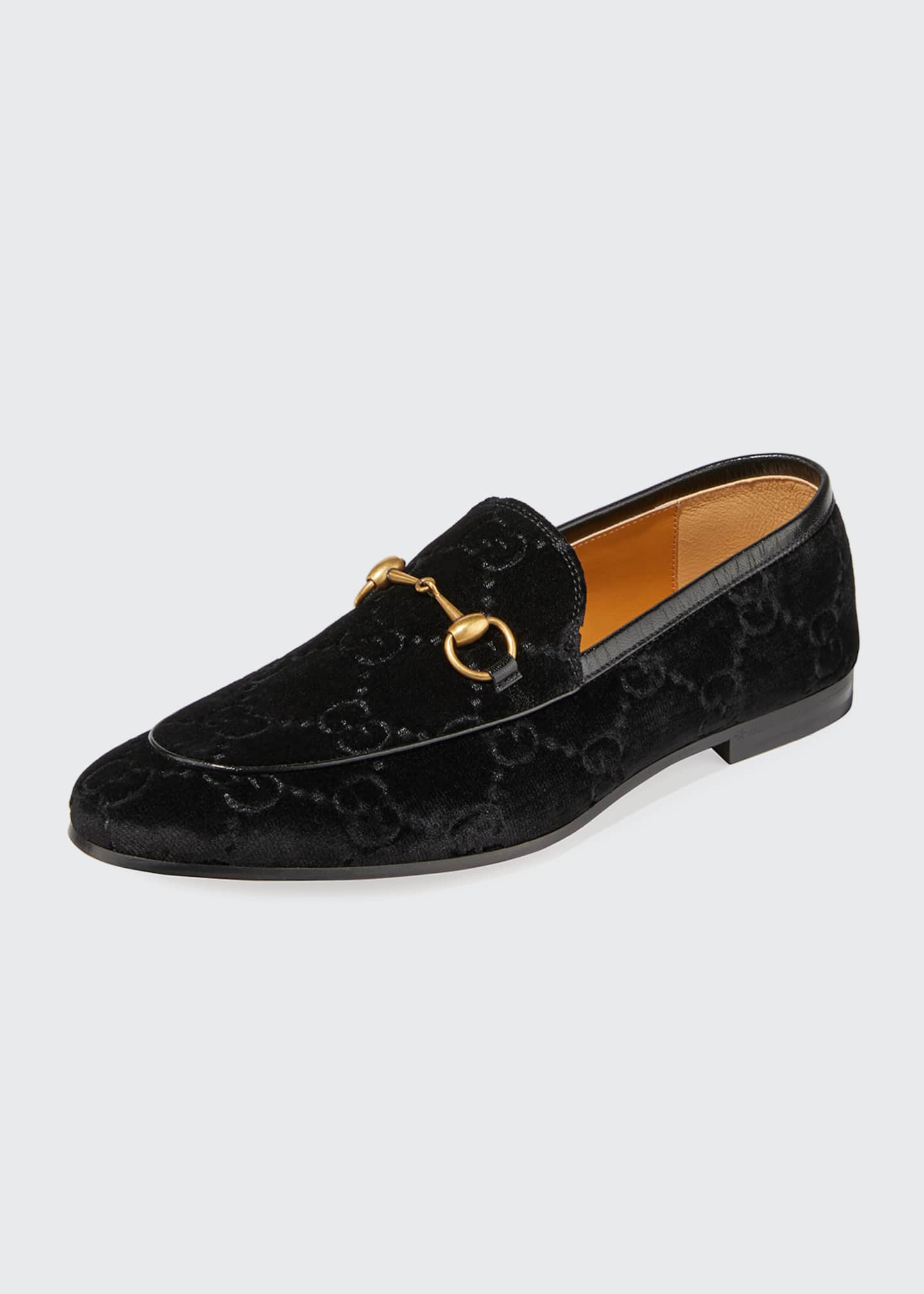 gg velvet loafer