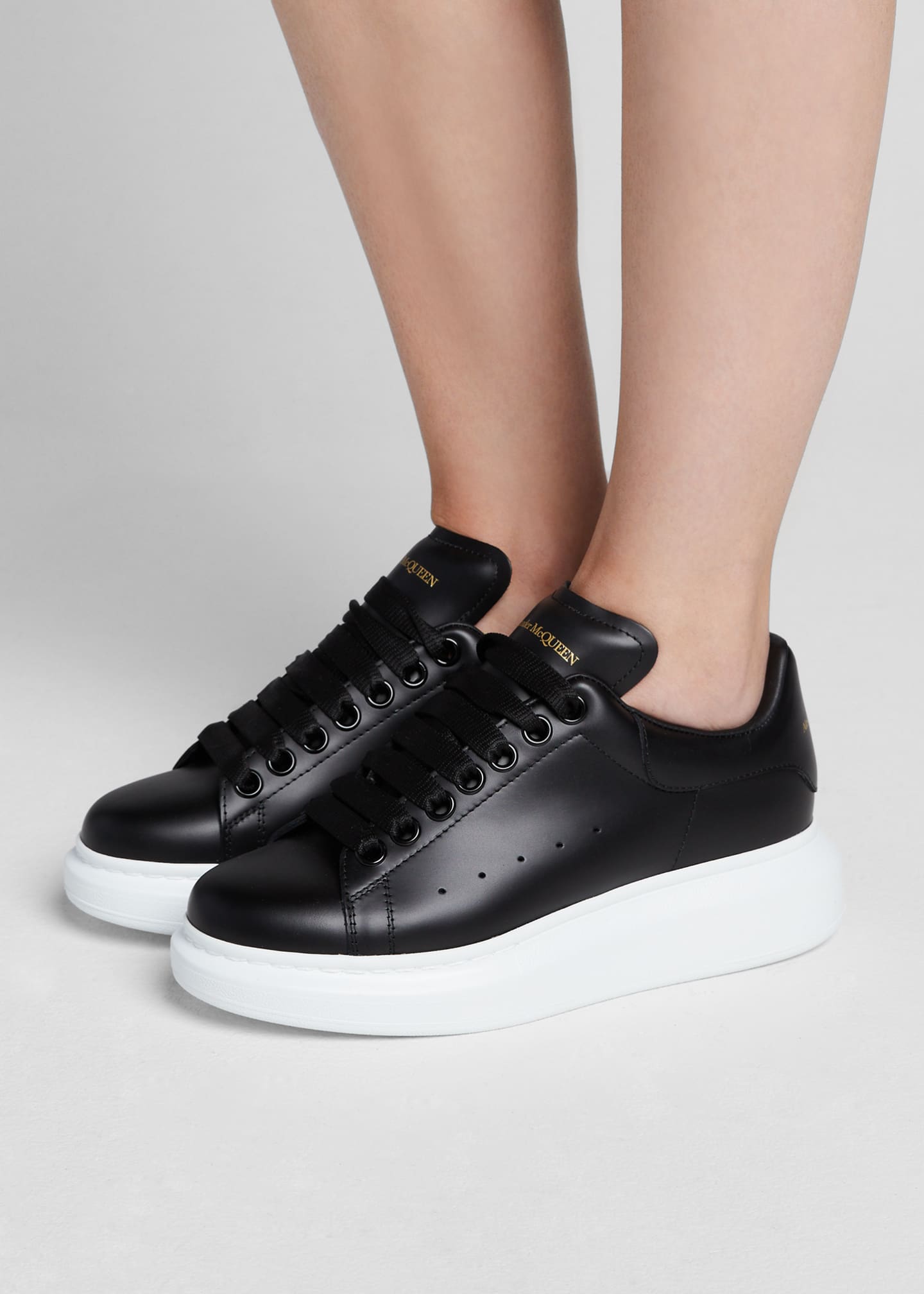 alexander mcqueen pelle sneakers