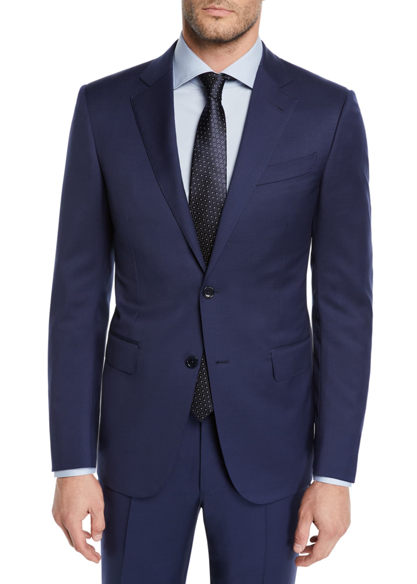 Ermenegildo Zegna Men's two-piece wool suit - Bergdorf Goodman