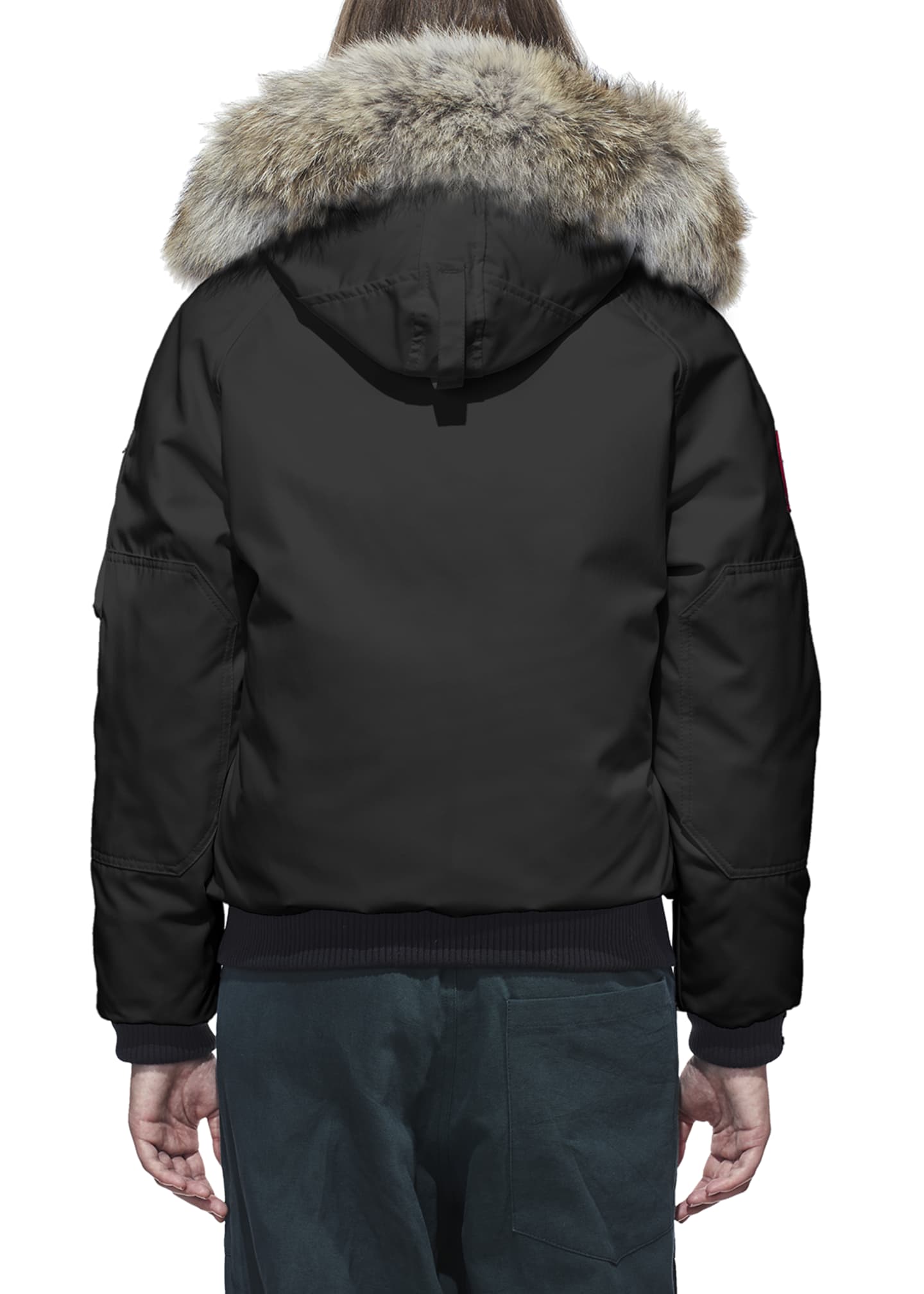 Canada Goose Chilliwack PBI Bomber Coat with Fur Hood - Bergdorf Goodman