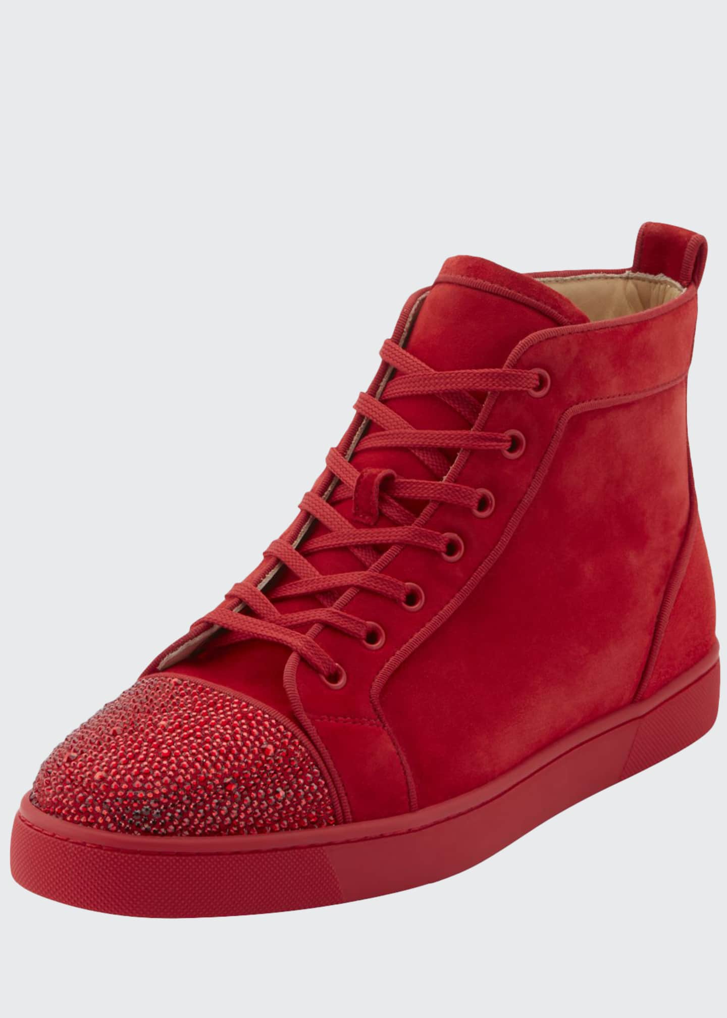 red louboutin high tops