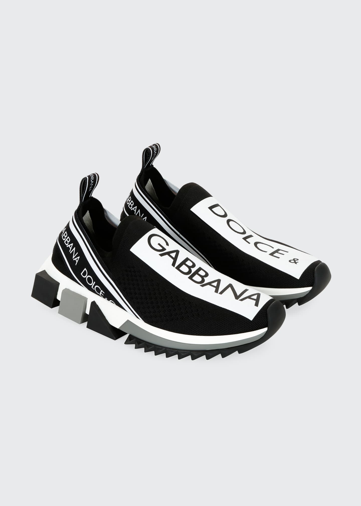 dolce & gabbana sorrento knit trainer sneakers