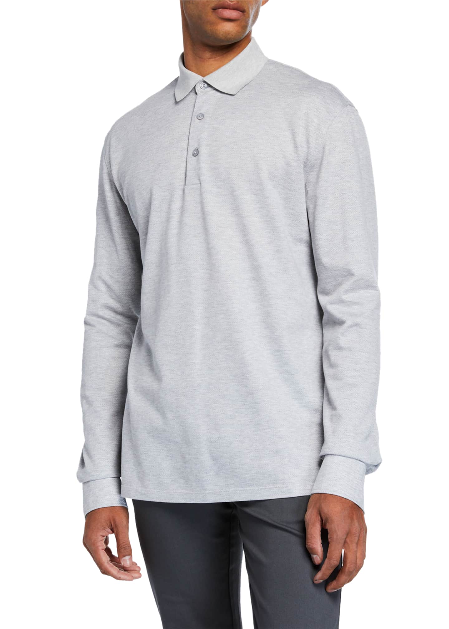 ermenegildo zegna long sleeve polo