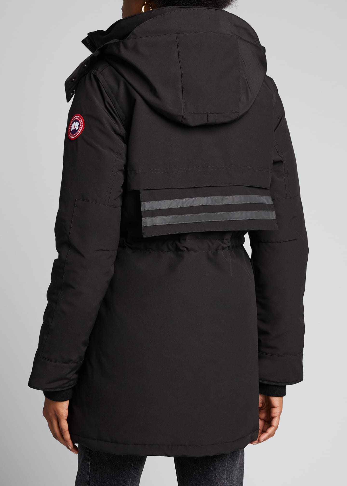 Canada Goose Gabriola Hooded Parka Coat w/ Reflective Back Bergdorf