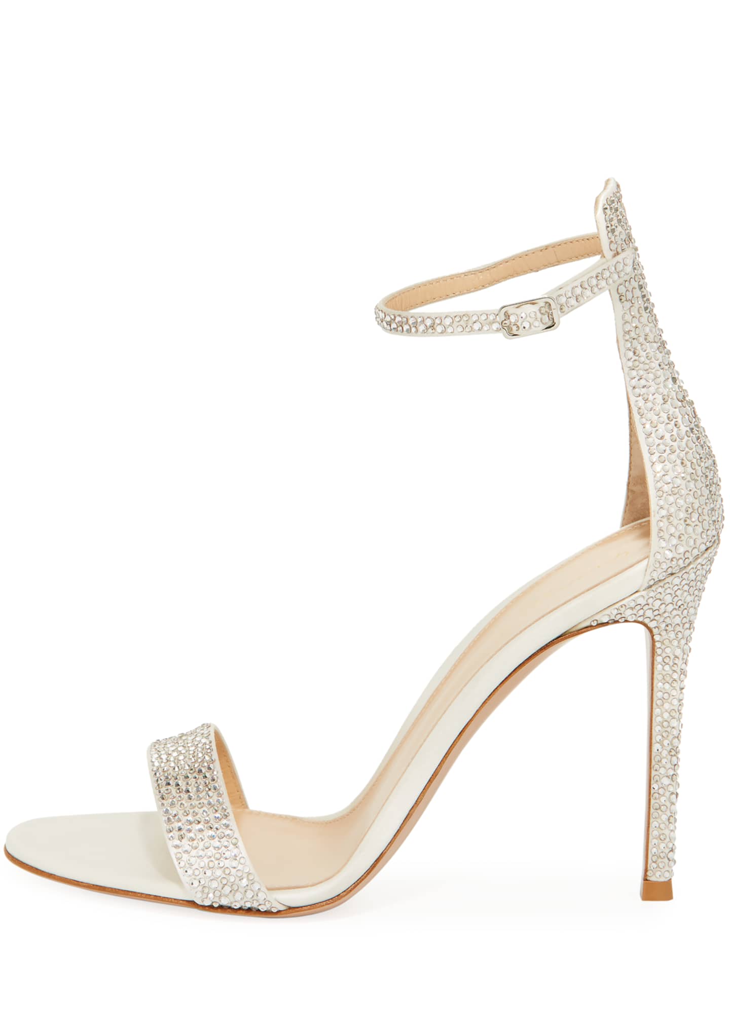 Gianvito Rossi Crystal Strappy 105mm Sandals - Bergdorf Goodman