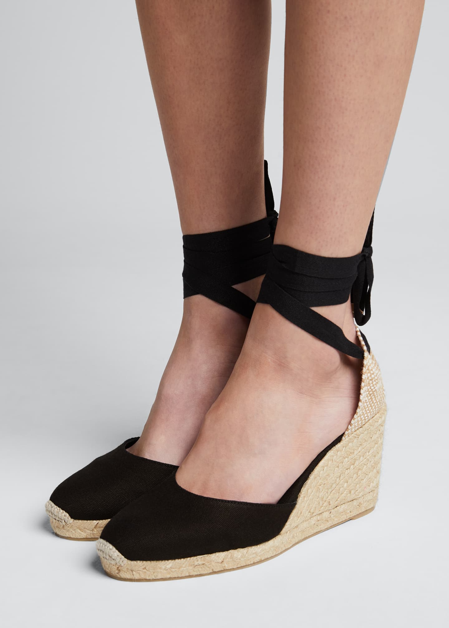 Castaner Leather Wedge Espadrille Pumps - Bergdorf Goodman