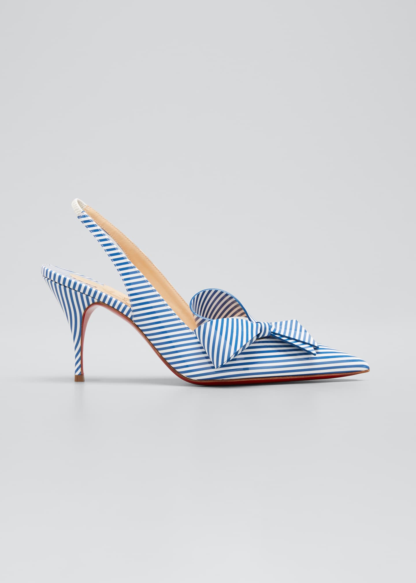 christian louboutin slingback shoes
