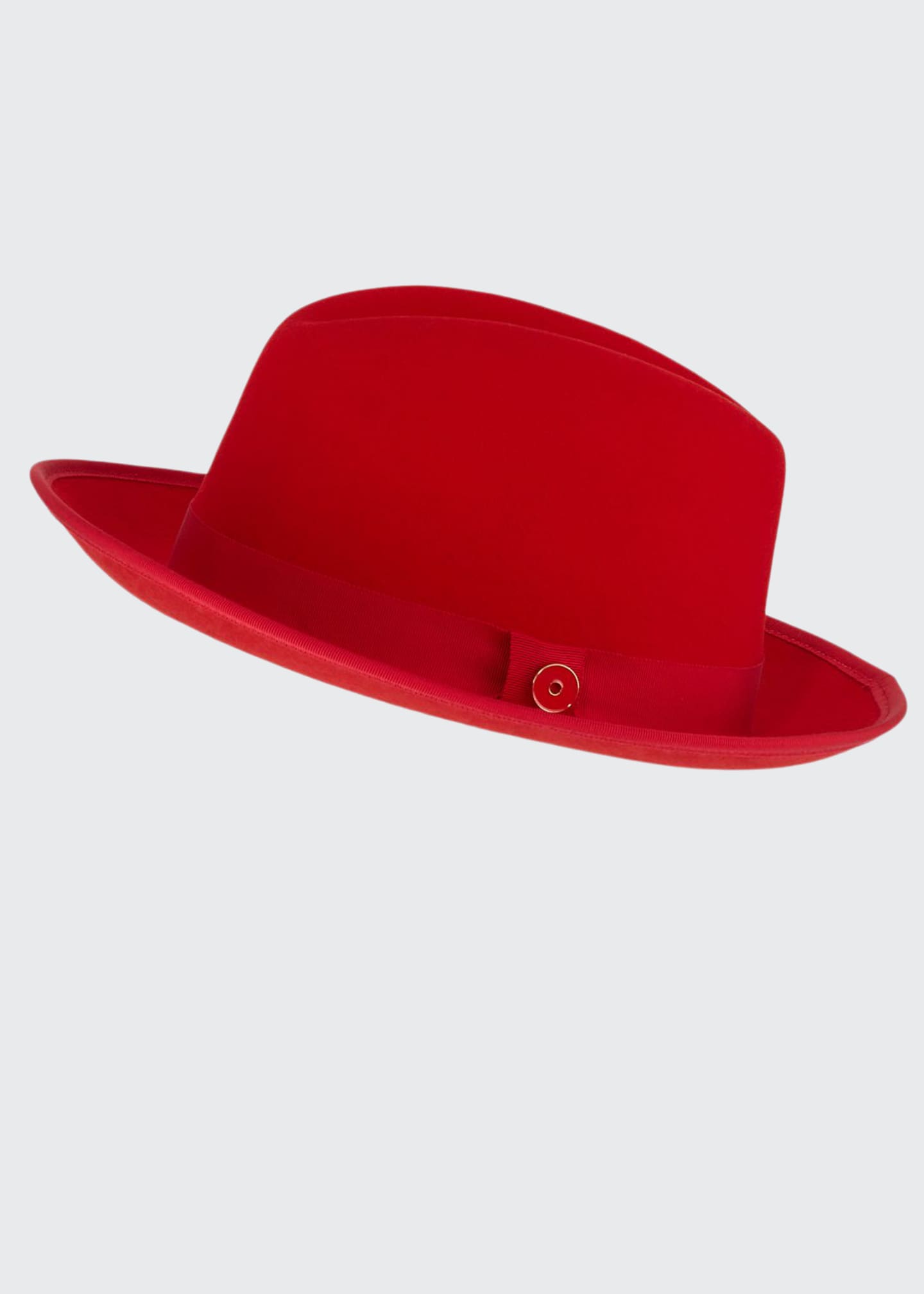 Red brim hat Clearance