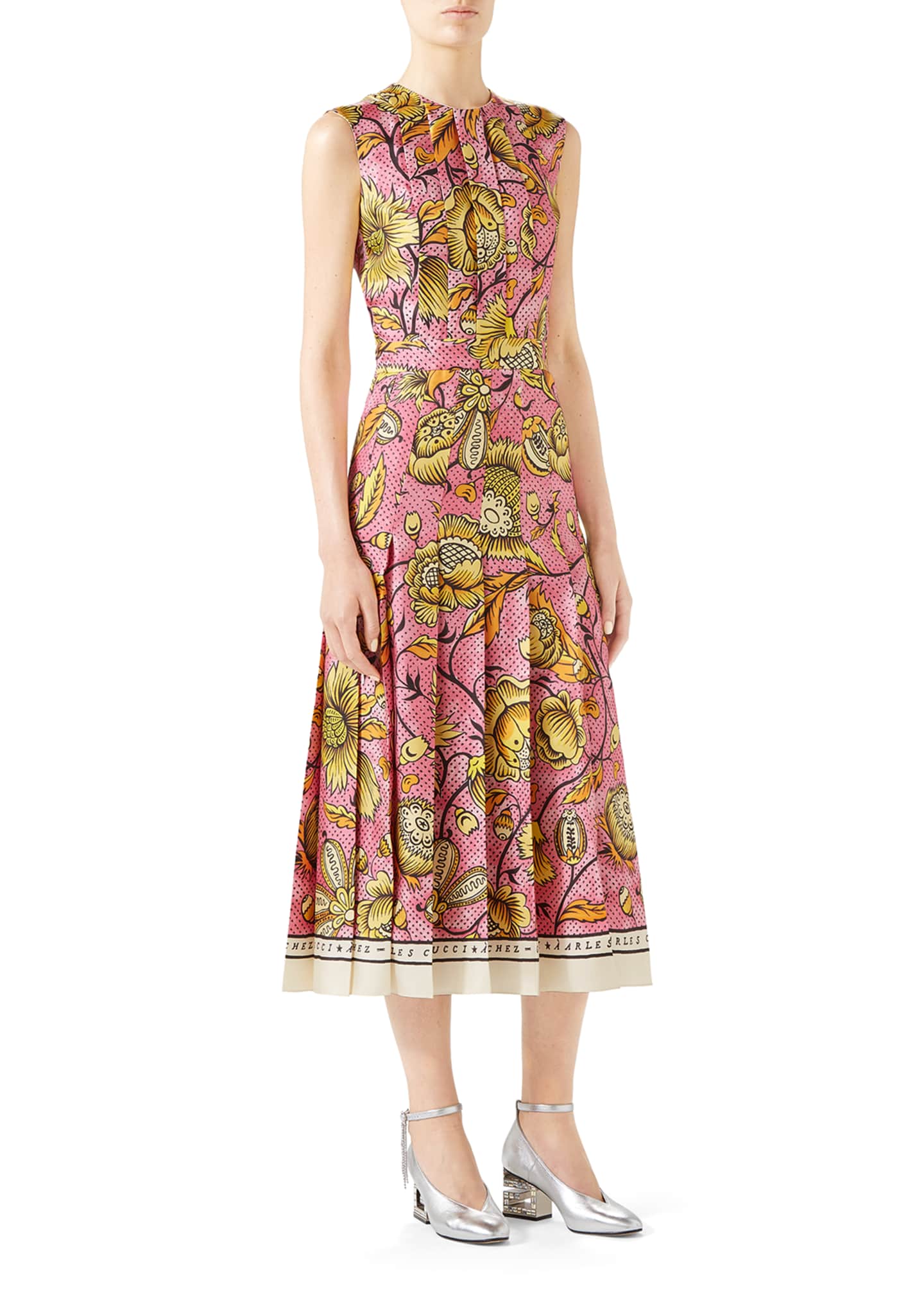 gucci midi dress