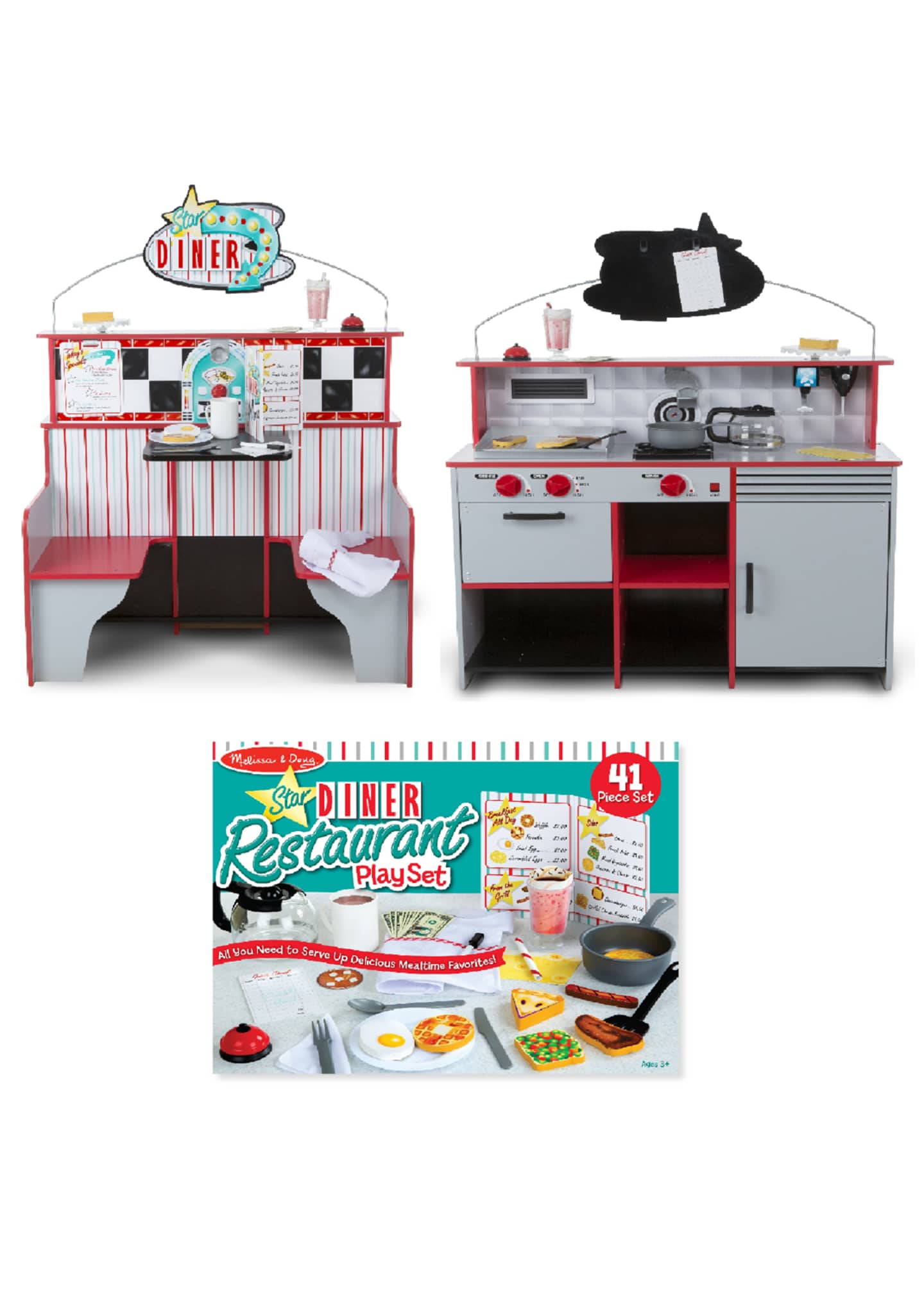 Melissa & Doug Let's Play Diner Bundle Bergdorf Goodman