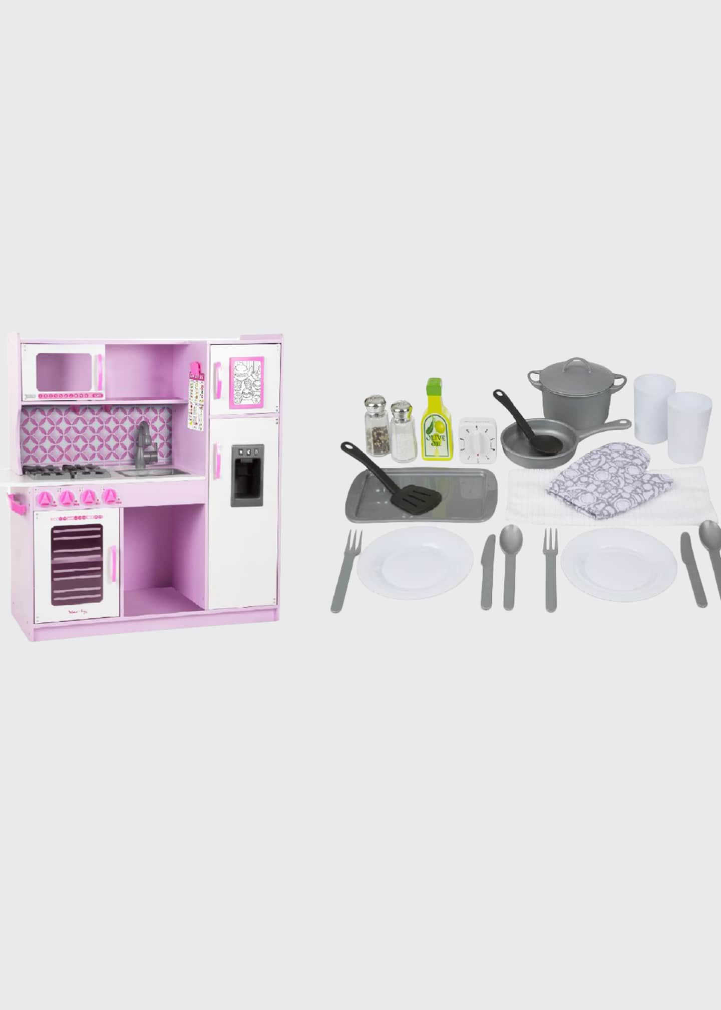 Melissa Doug Chef S Cupcake Kitchen Accessory Bundle
