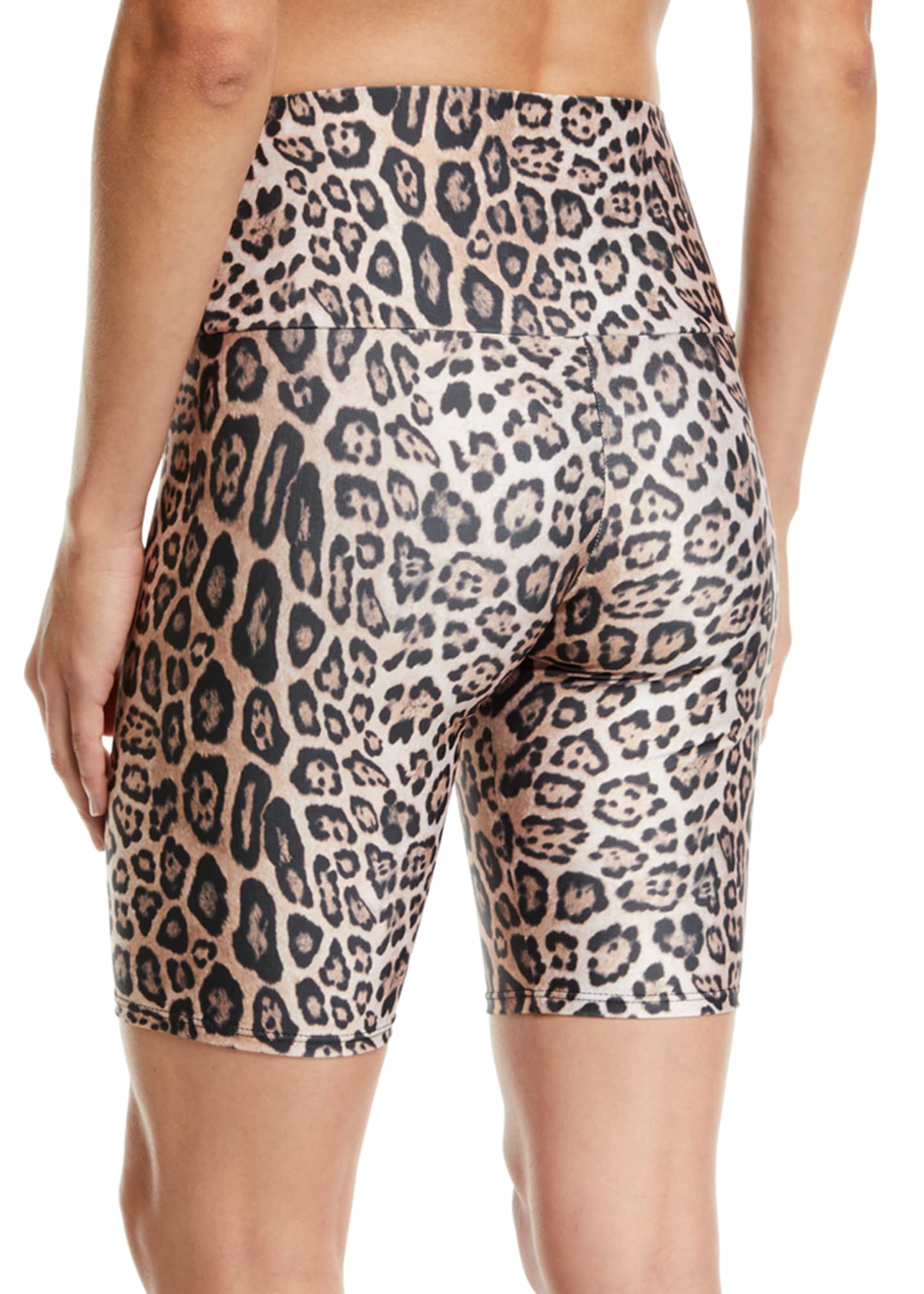 onzie leopard shorts