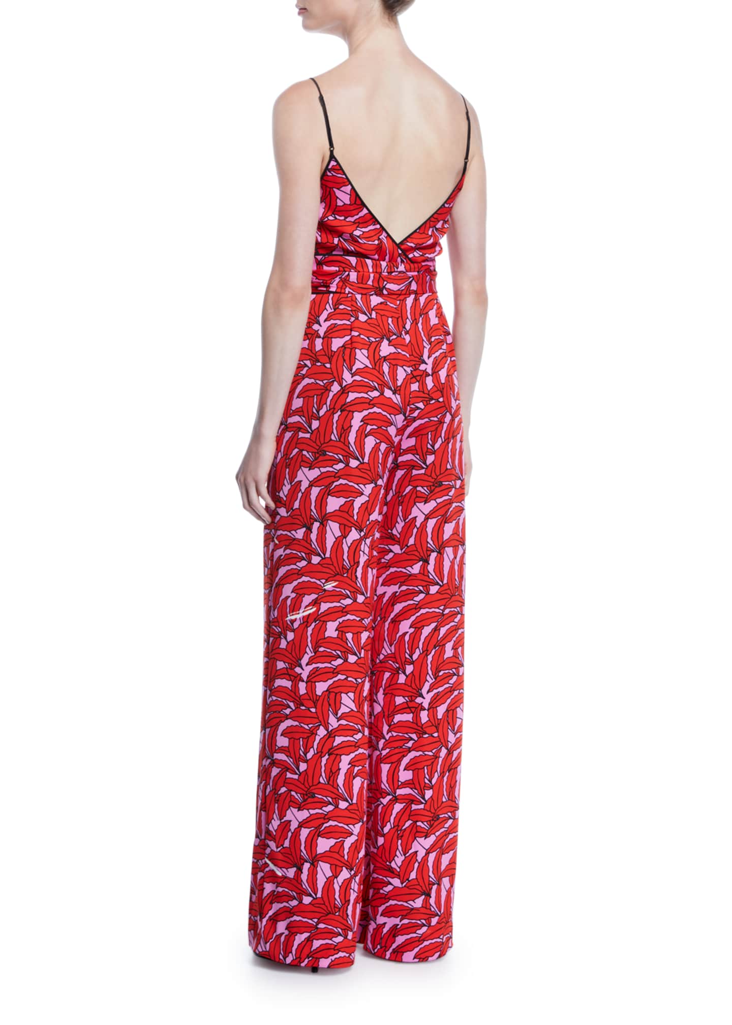von front tie silk dress