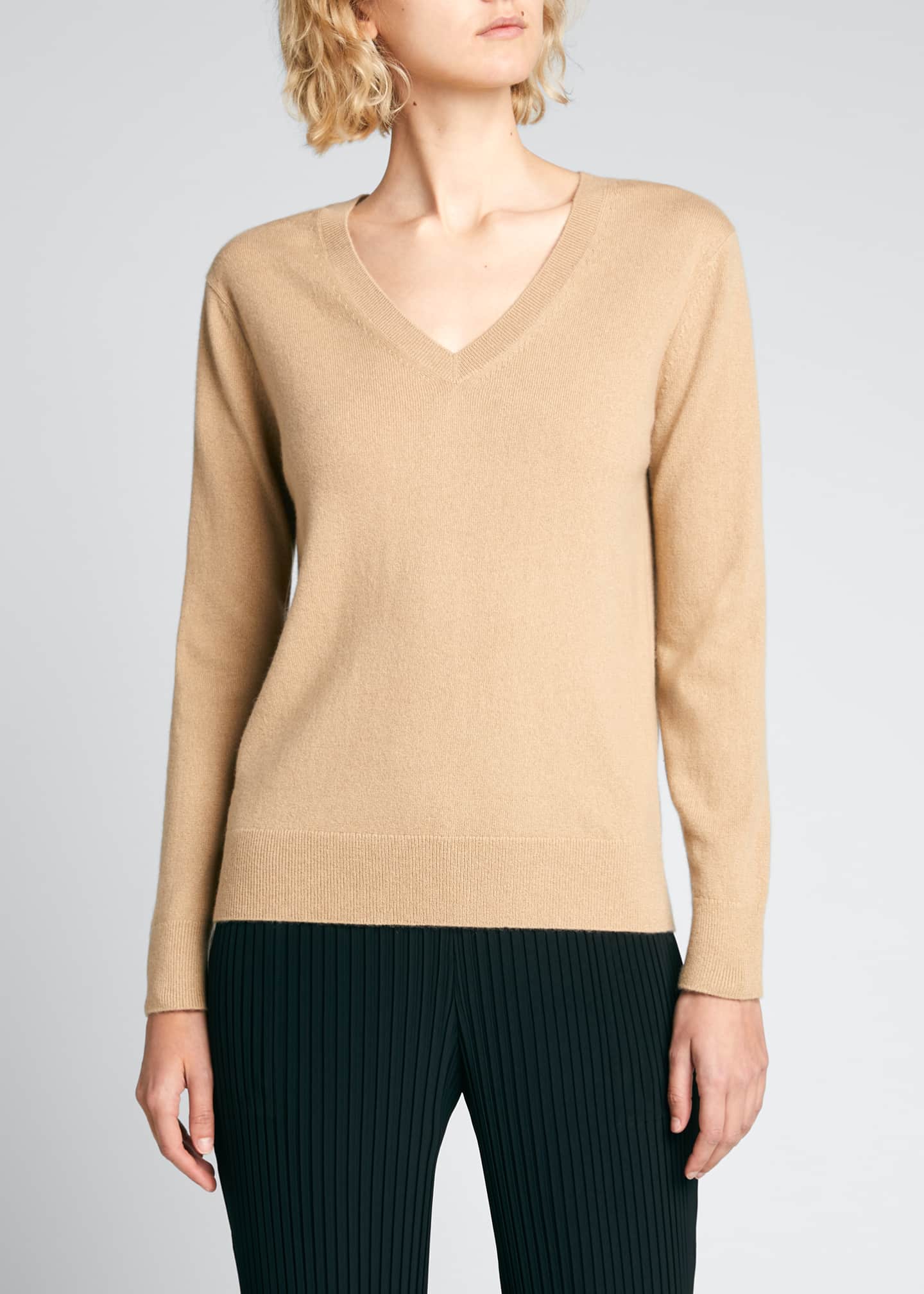 Vince Weekend V-Neck Cashmere Pullover Sweater - Bergdorf Goodman