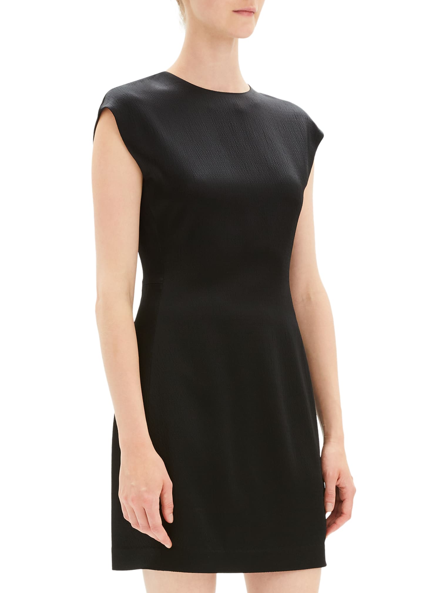 structured cocktail dress