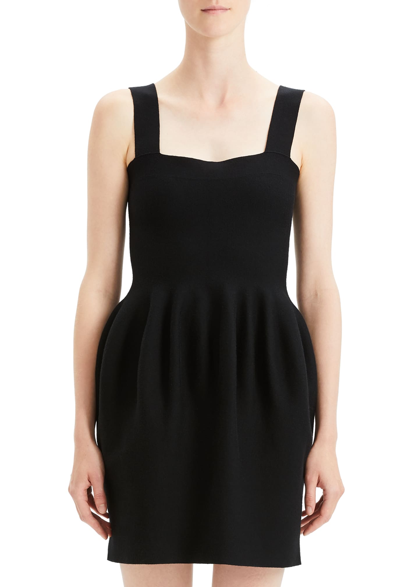 short black sweater dress