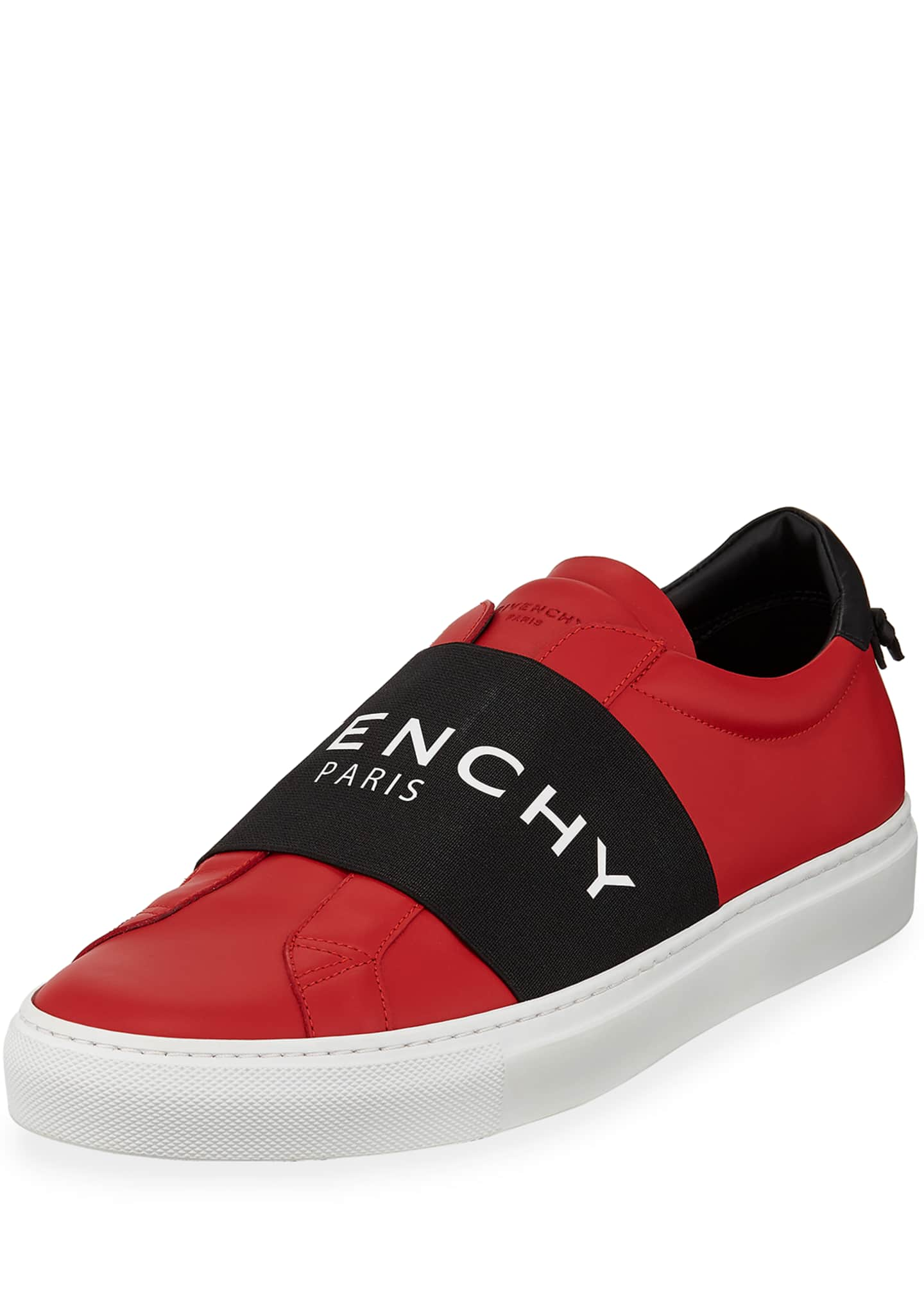 givenchy urban street sneakers red