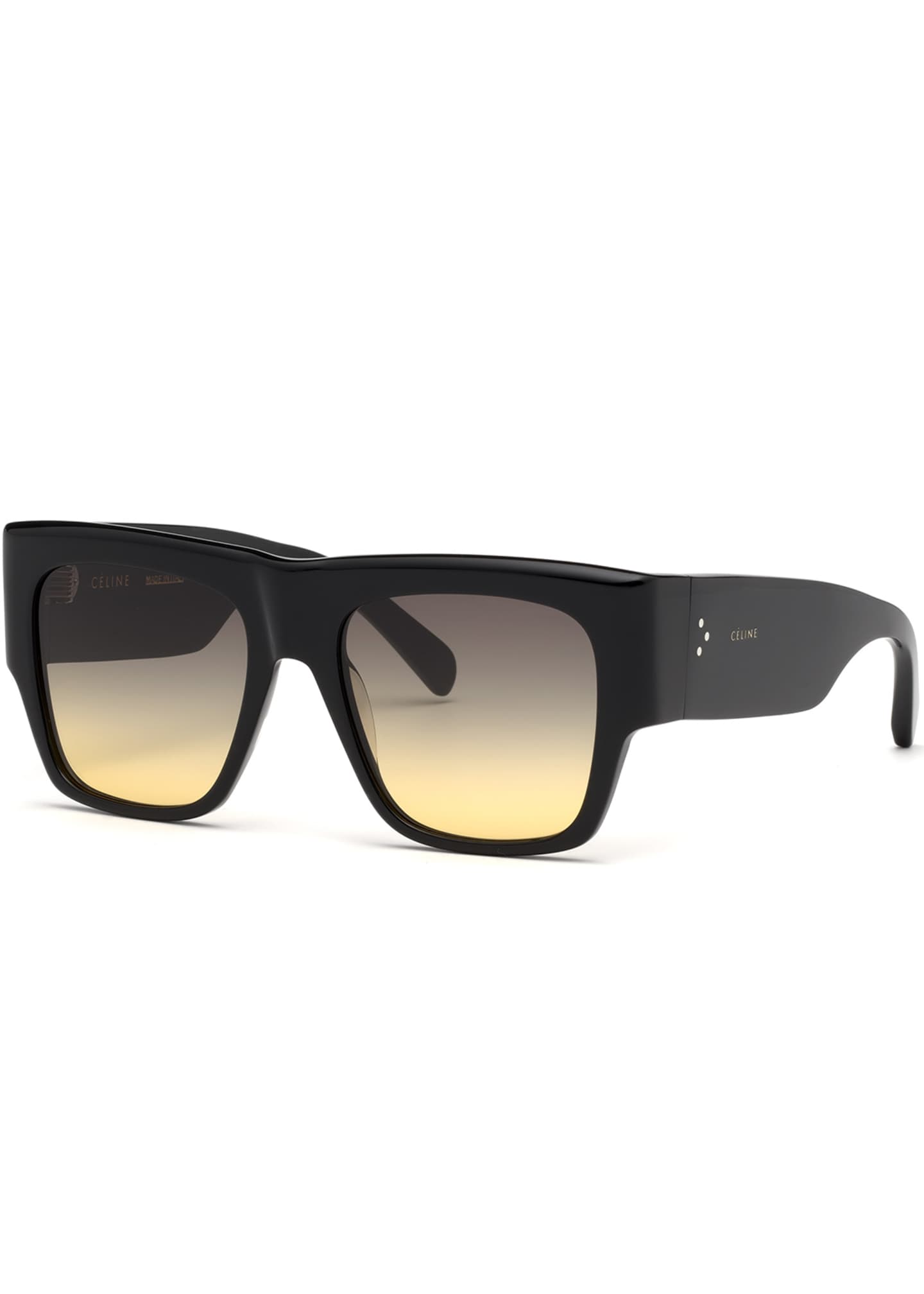 Celine Square Chunky Gradient Sunglasses Bergdorf Goodman