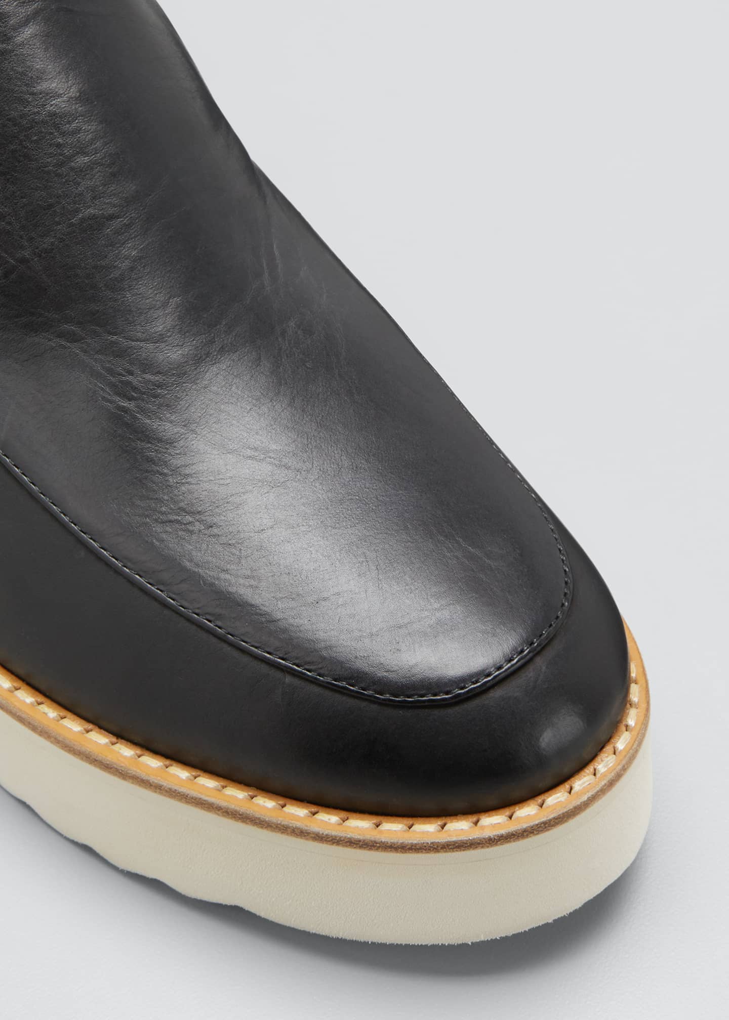 vince platform loafers