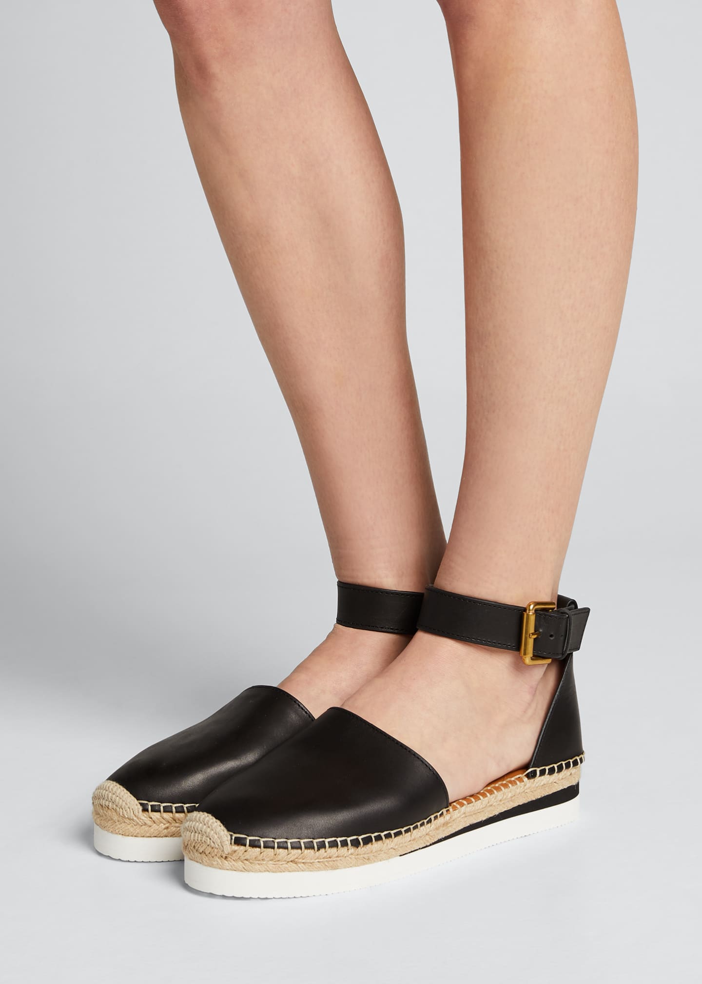 see by chloe flat espadrilles