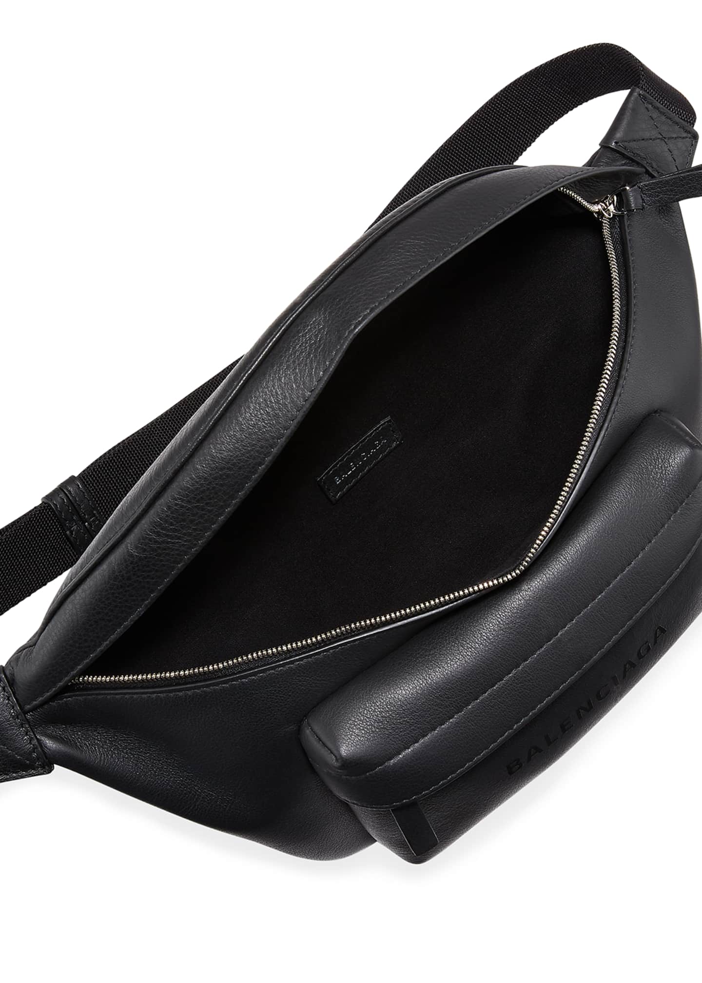 Balenciaga Men's Everyday Leather Belt Bag Bergdorf Goodman