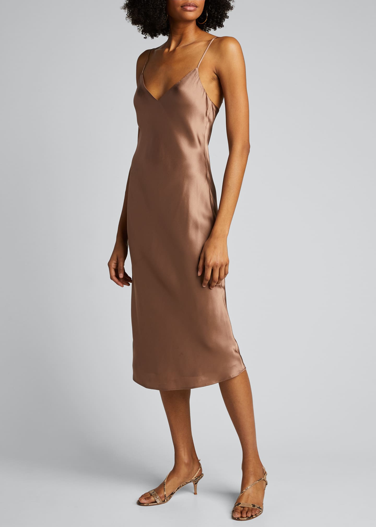 v neck slip
