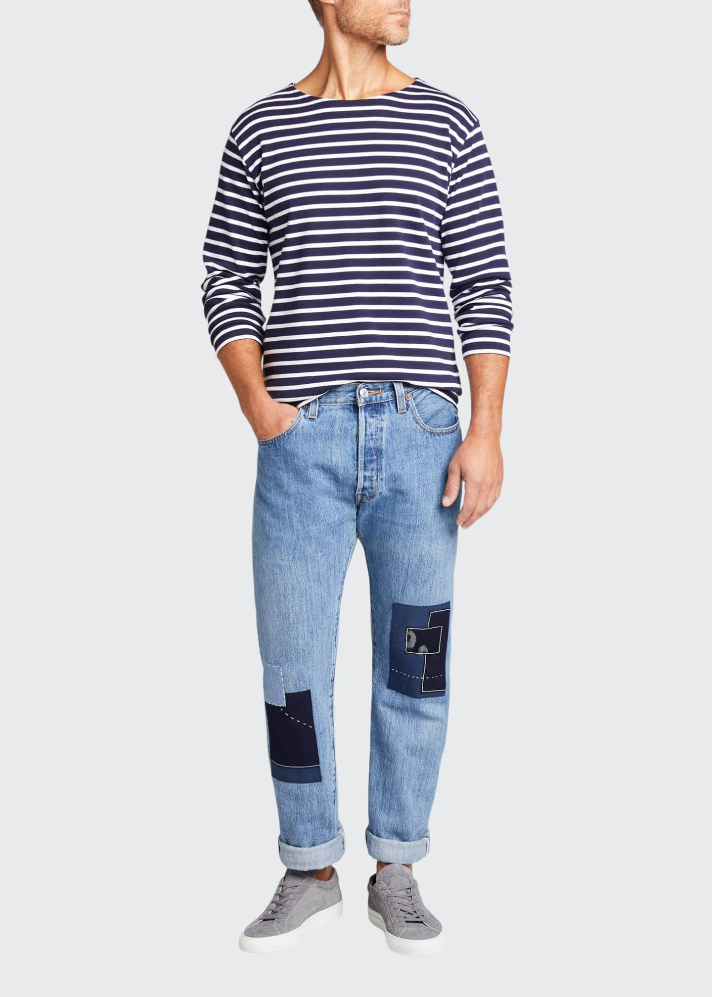 armor lux striped shirt