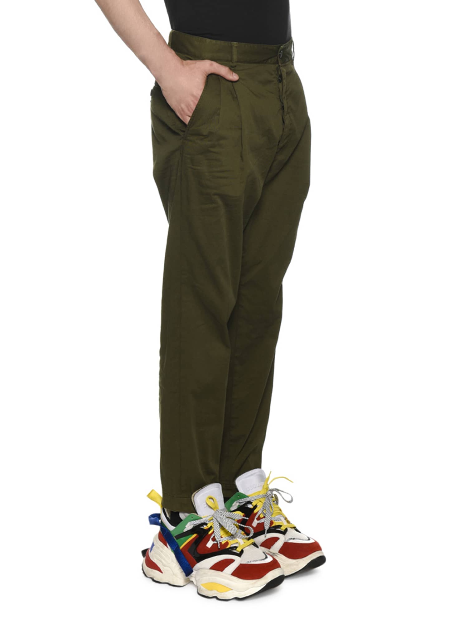 Dsquared2 Men's PleatedFront Chino Pants Bergdorf Goodman