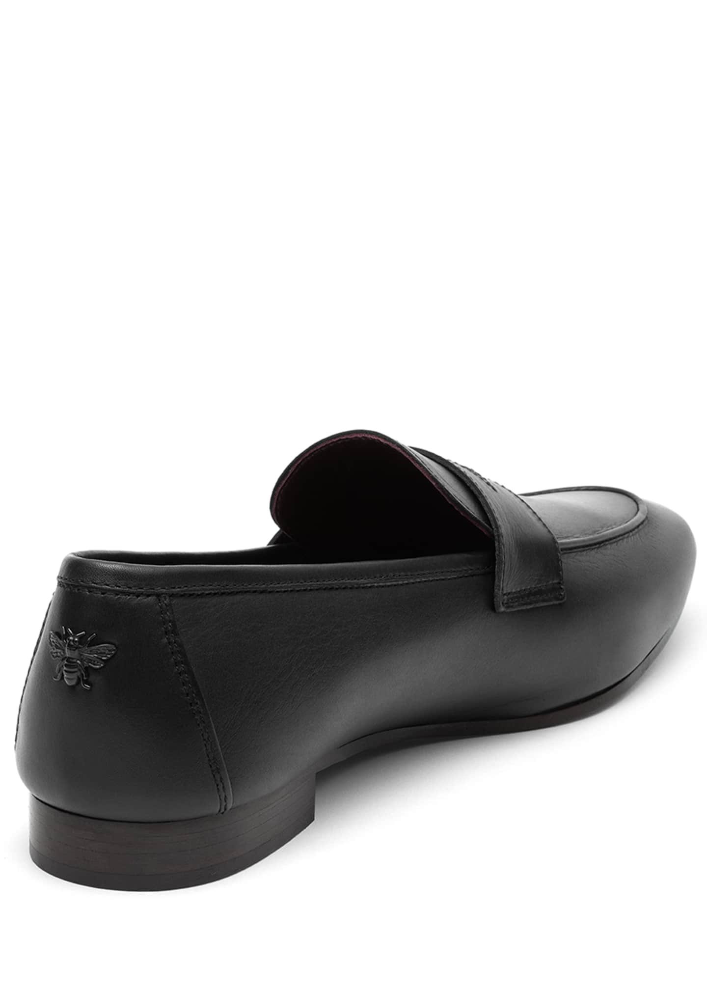 flat penny loafers