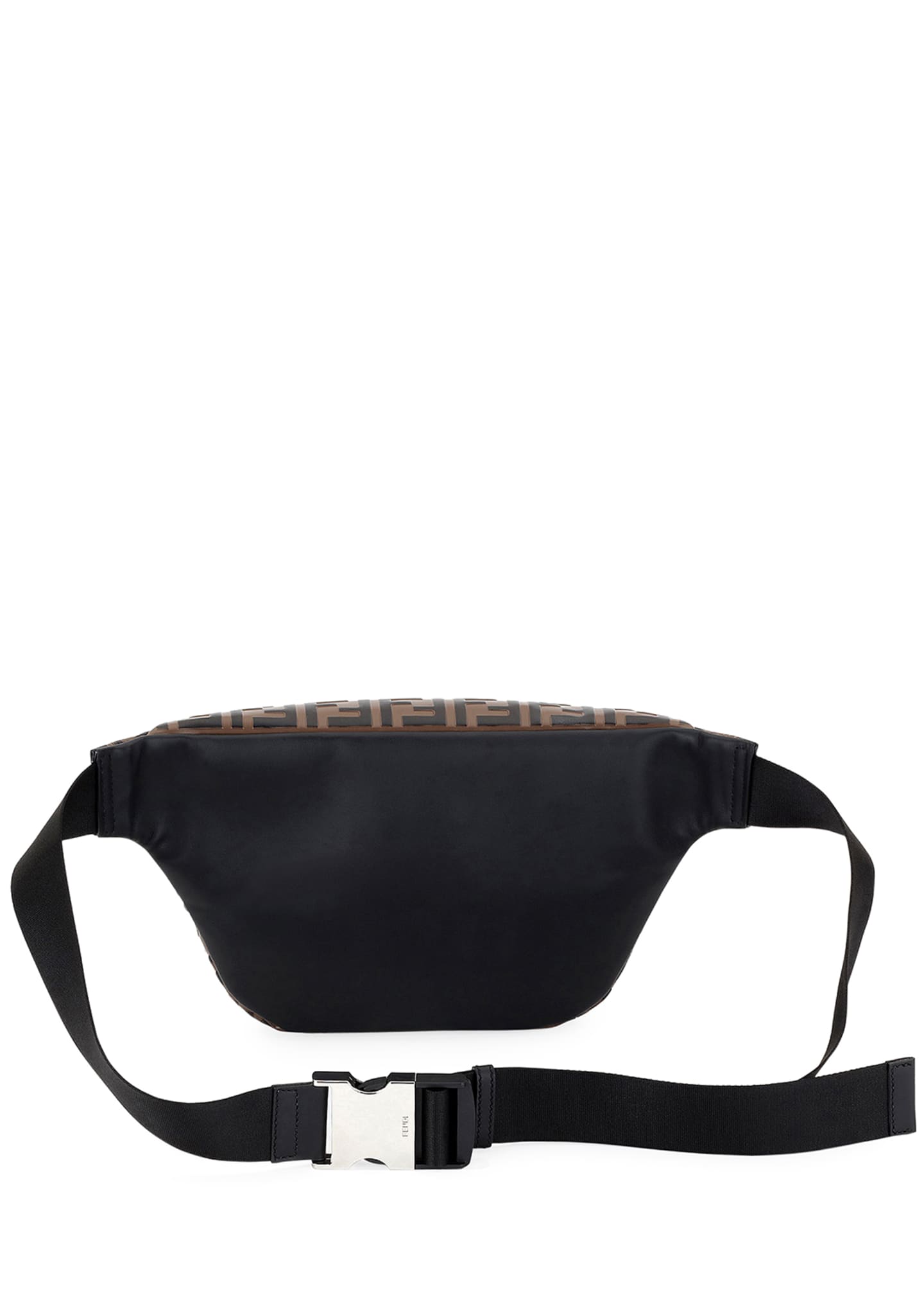 Fendi Men's Embossed Leather Belt Bag/Fanny Pack Bergdorf Goodman