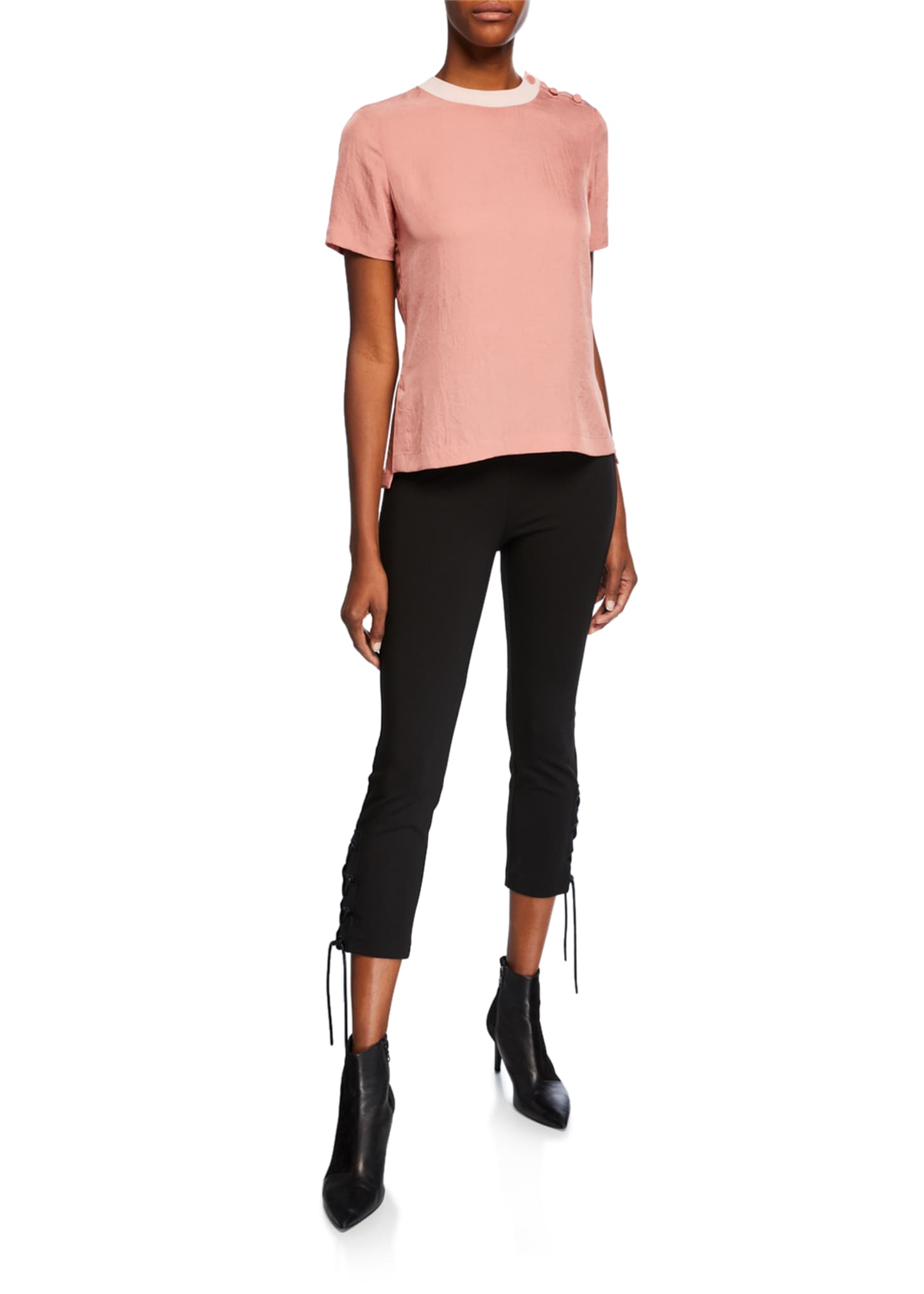 rag and bone simone lace up pants