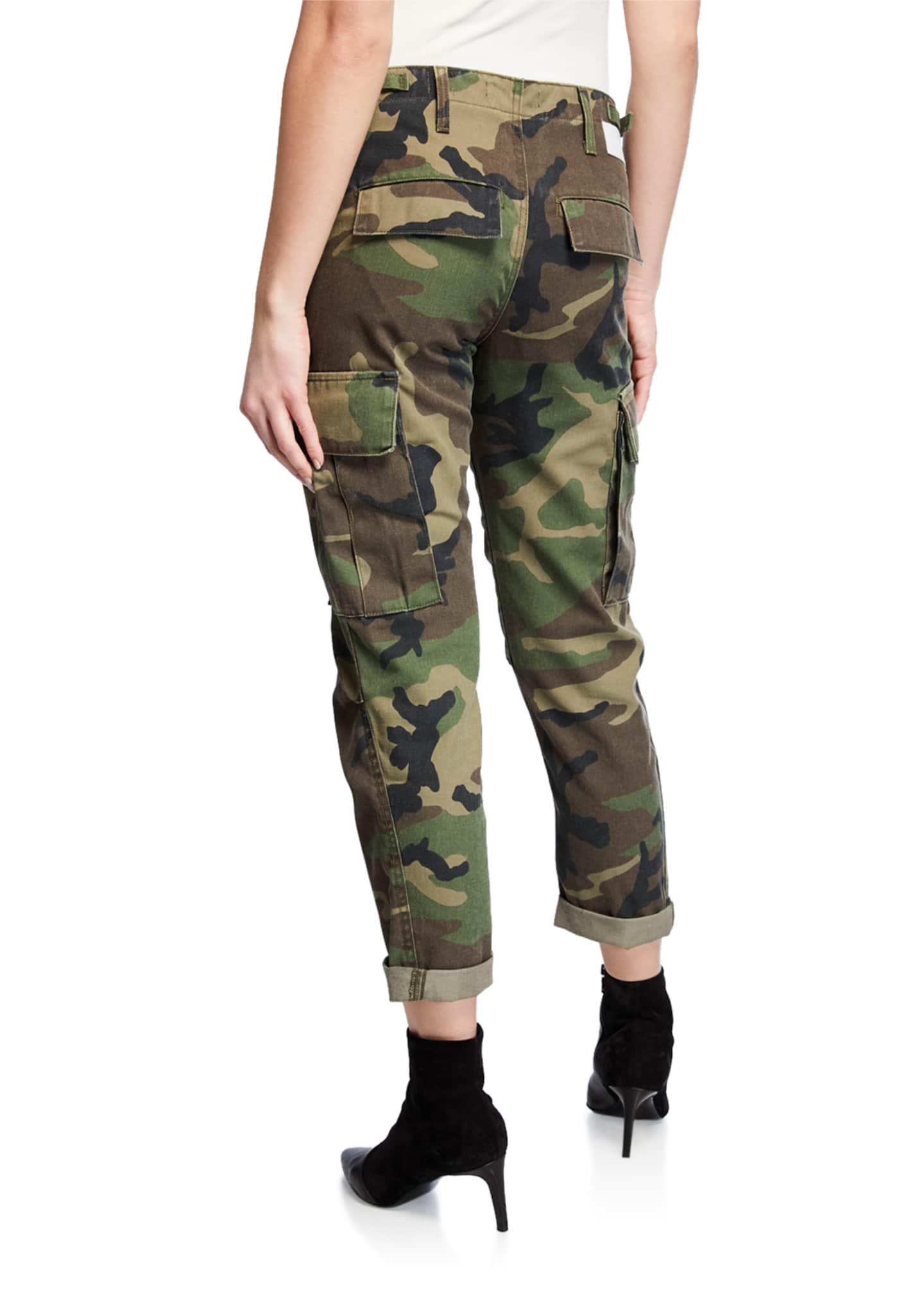 straight leg camo pants