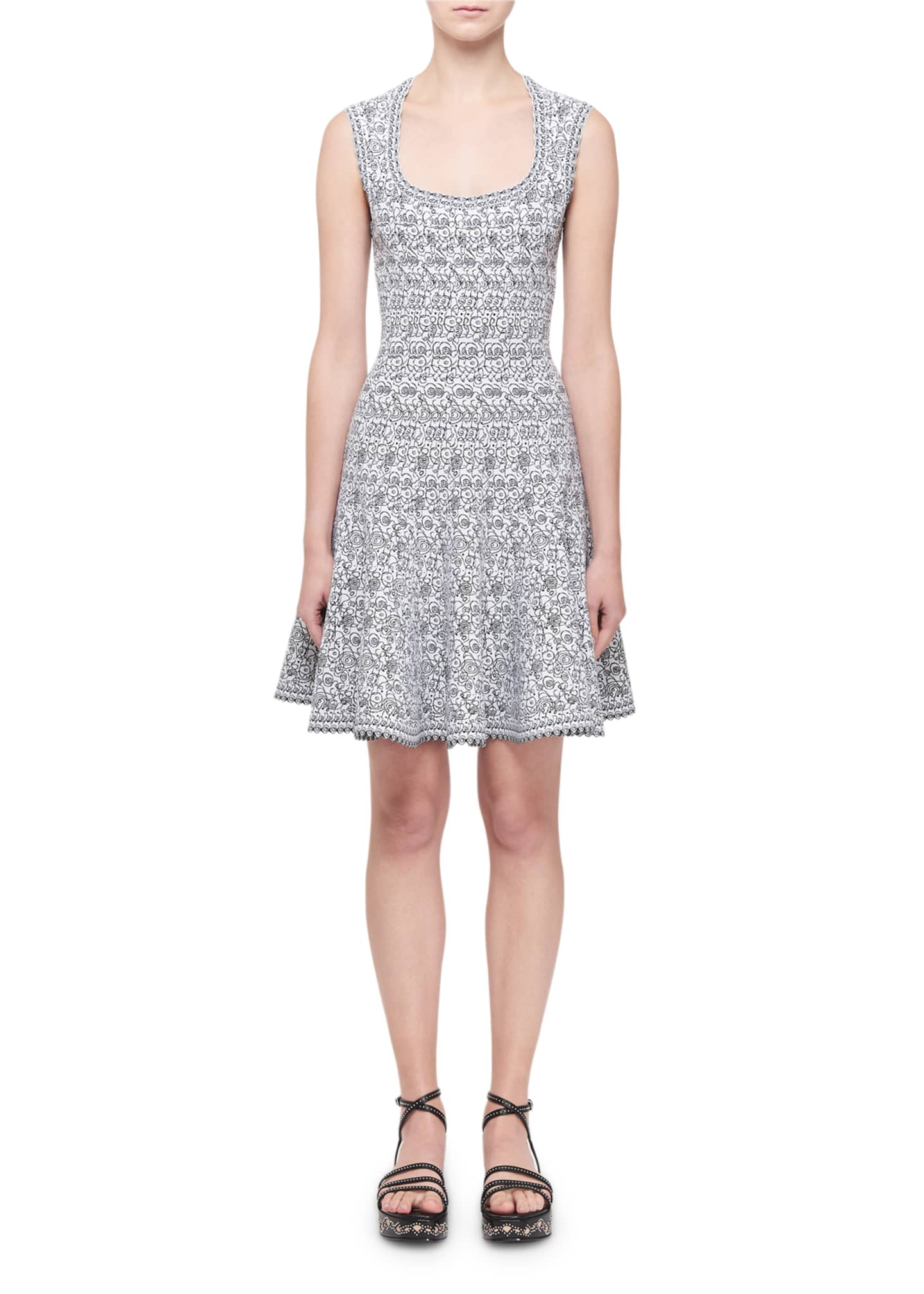 alaia white dress