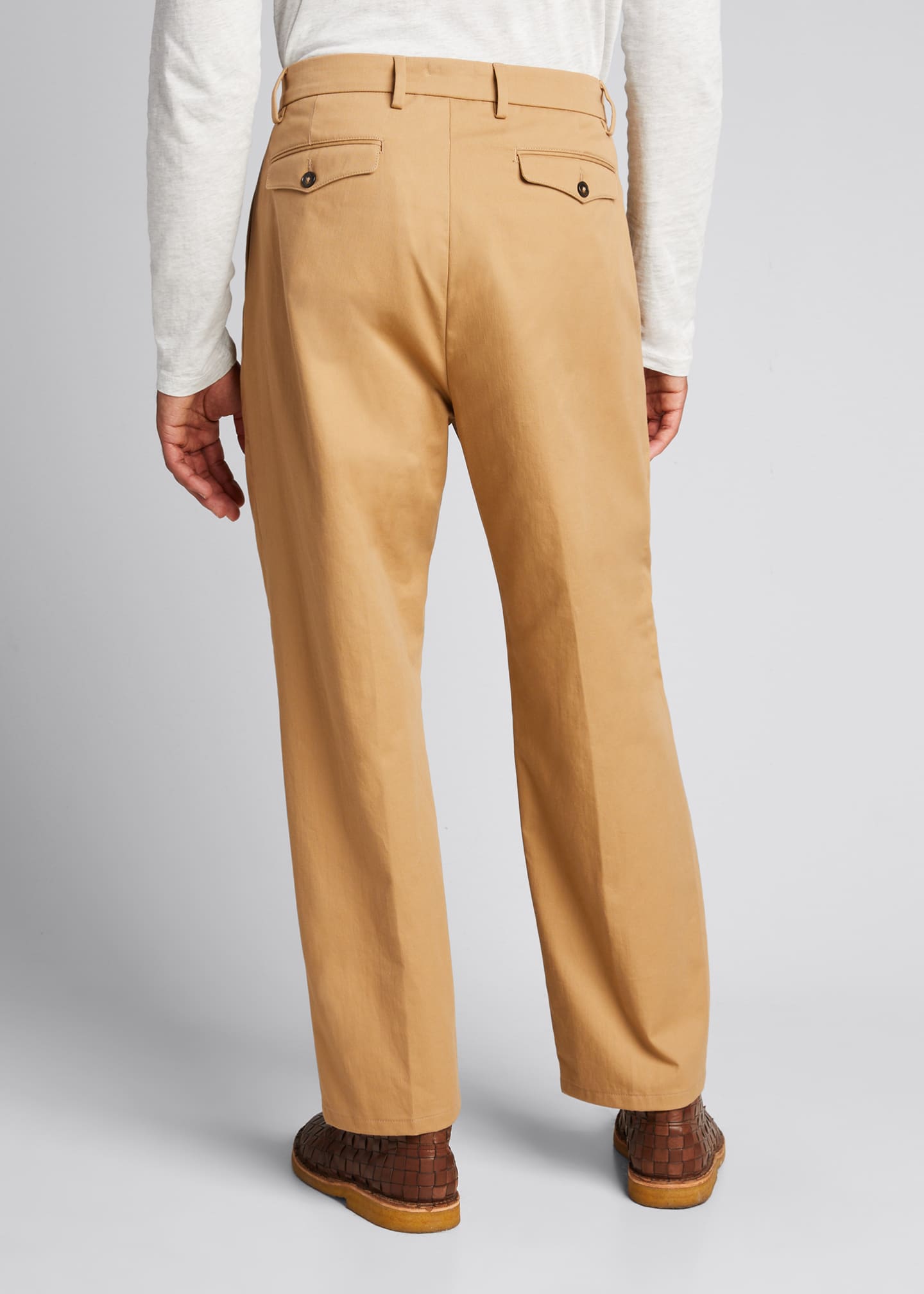 B. x Closed Men's Pleated StraightLeg Crop Trousers Bergdorf Goodman