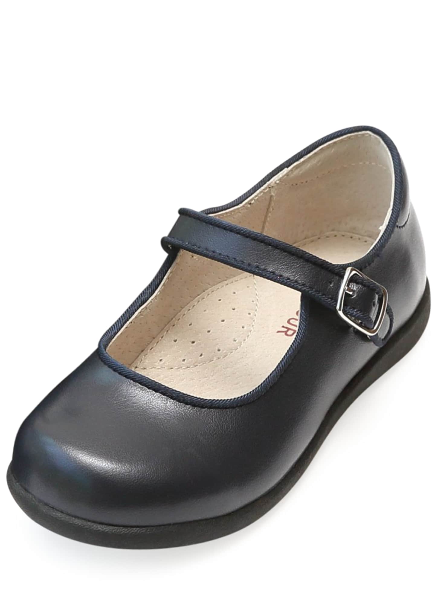 kids leather mary janes