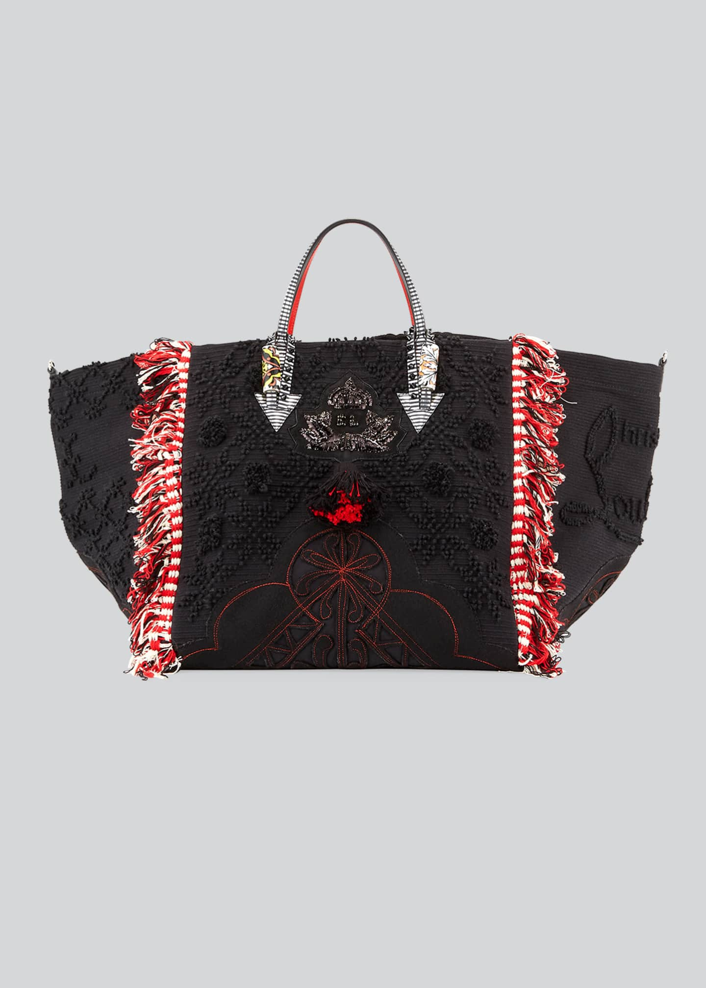 christian louboutin tote handbags