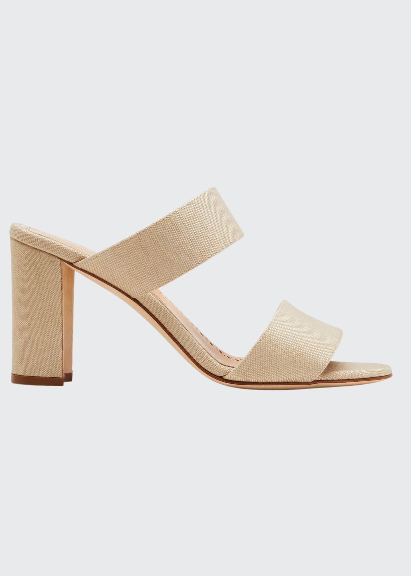 block heel slide sandals