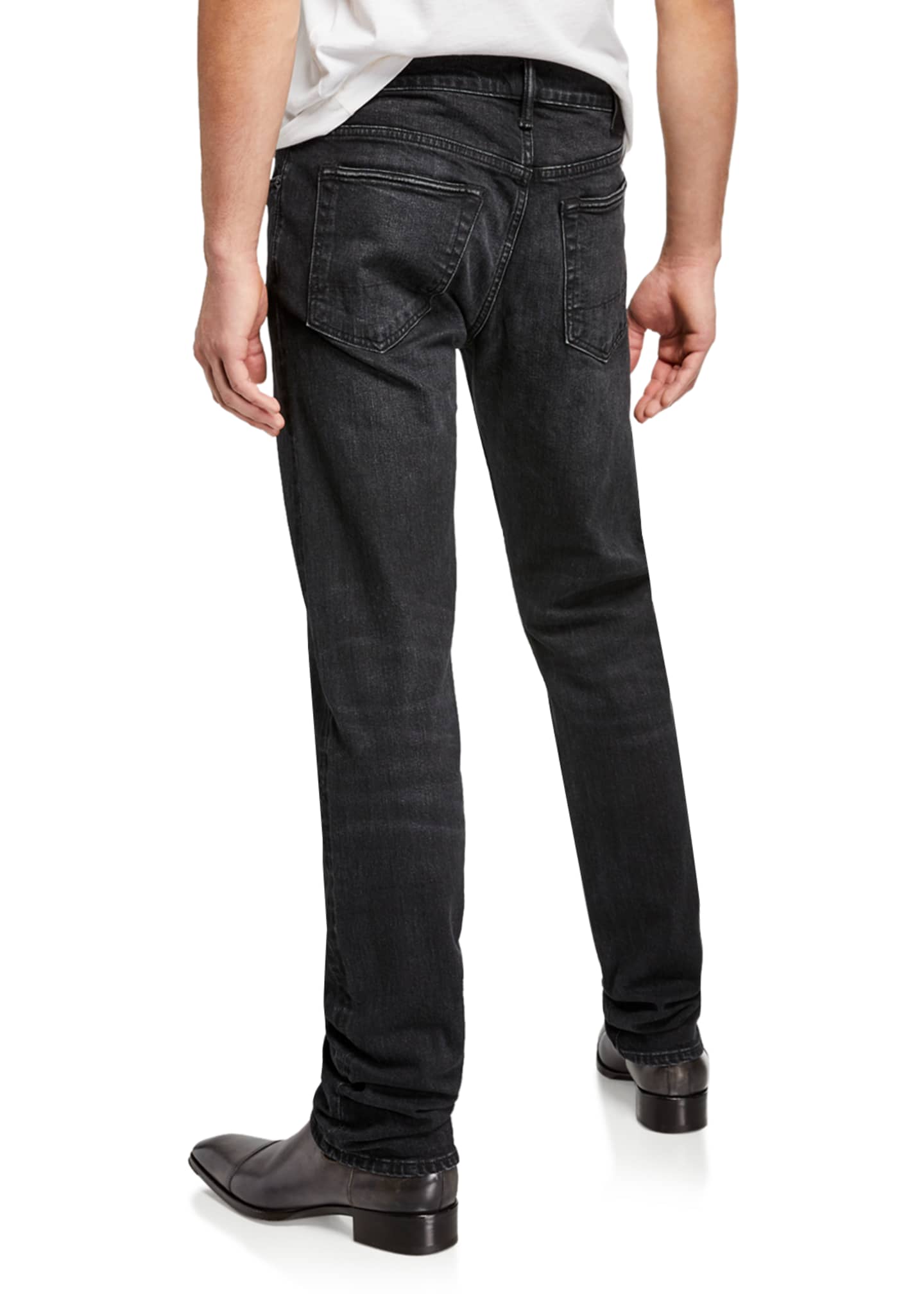 TOM FORD Men's BlackWash StraightLeg Jeans Bergdorf Goodman