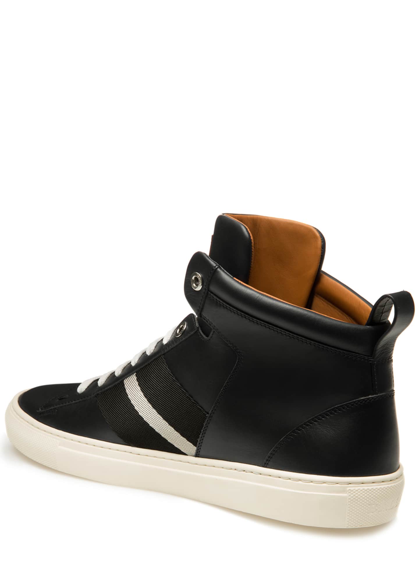 bally men's astel trainspotting leather runner sneakers