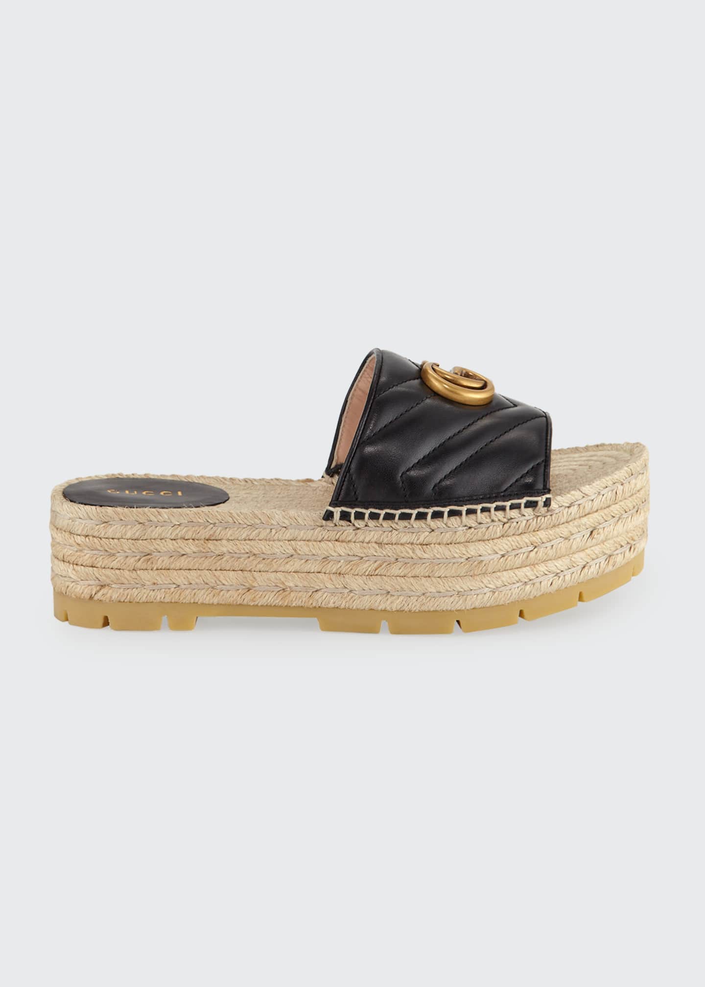 gucci pilar platform espadrilles